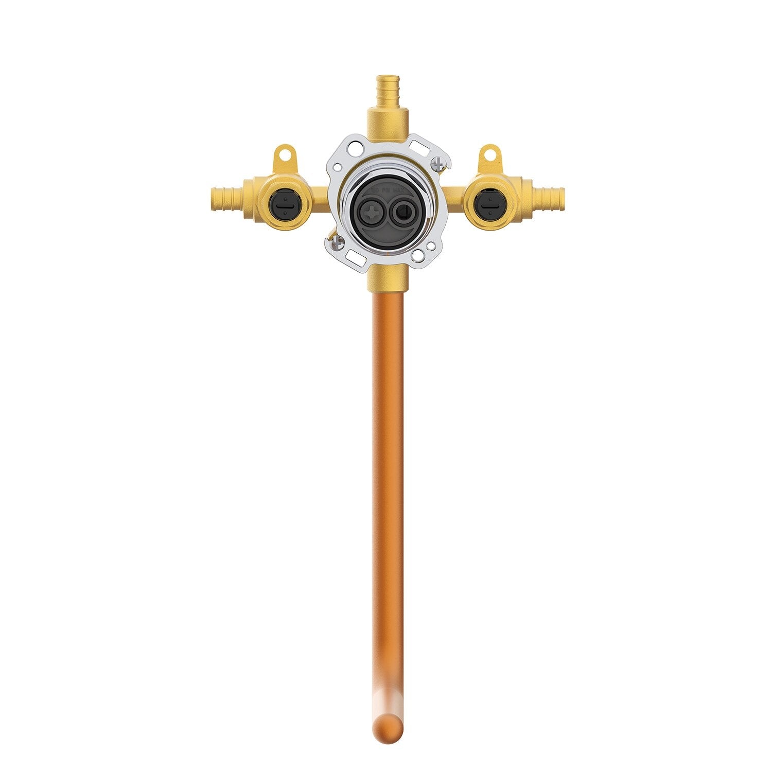Treysta® Tub & Shower Valve- Crimp Pex Connection with Stub-out, with Service Stops