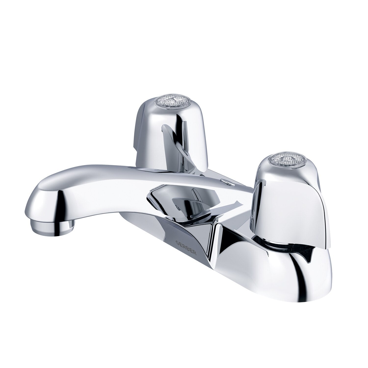 Gerber Classics™ Two Handle Centerset Bathroom Faucet with Metal Handles