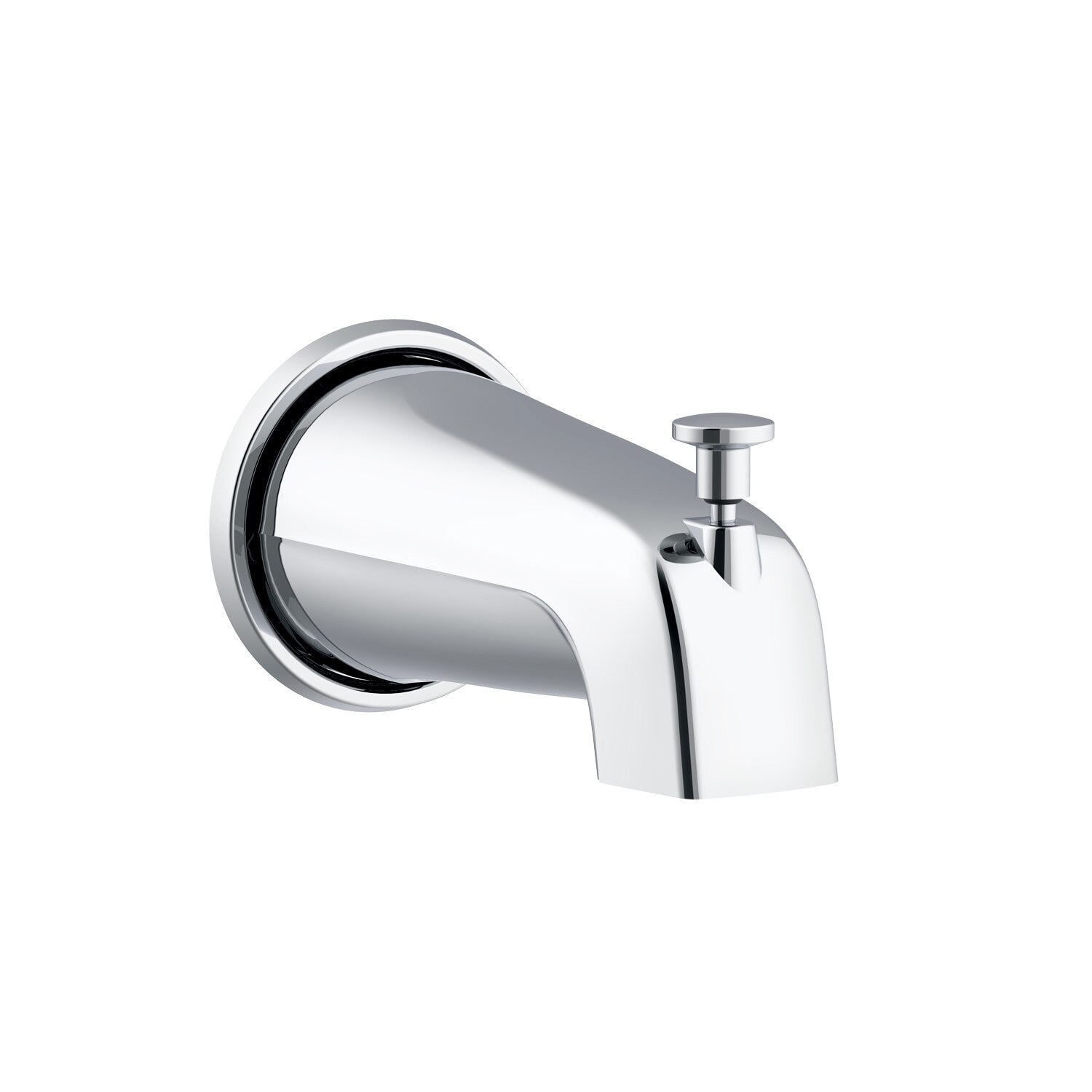 5 1/2" Wall Mount Tub Spout with Diverter