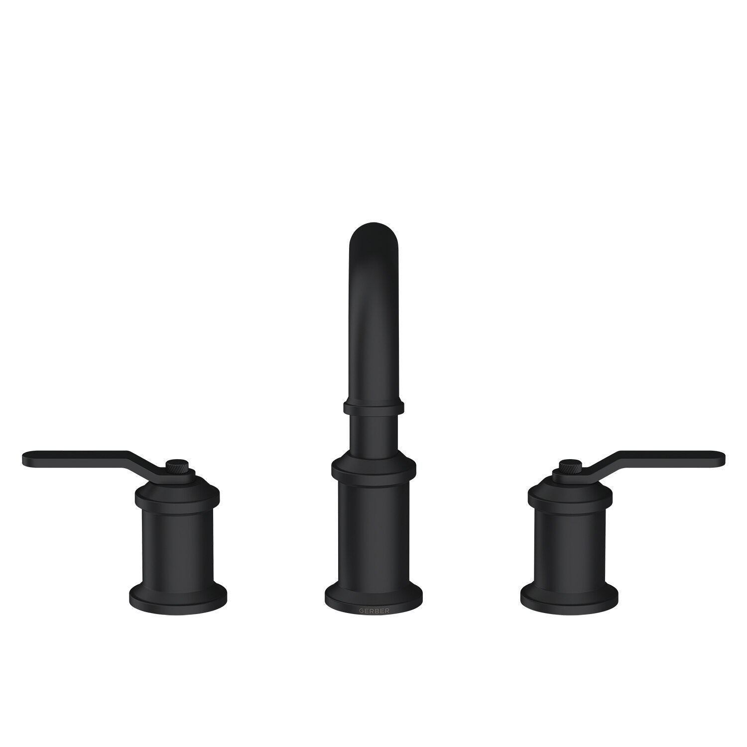 Kinzie® Two Handle Widespread Bathroom Faucet with Metal Touch-Down Drain