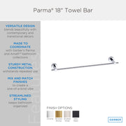 Parma® 18" Towel Bar