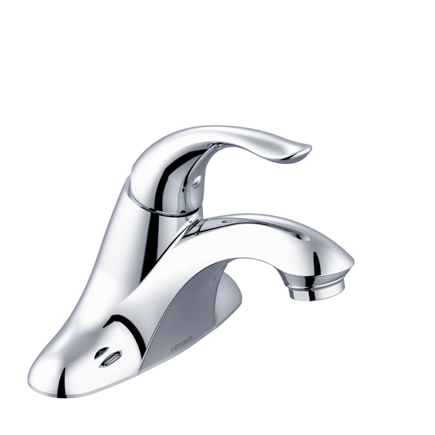 Viper™ Single Handle Centerset Bathroom Faucet with 50/50 Touch-Down Drain