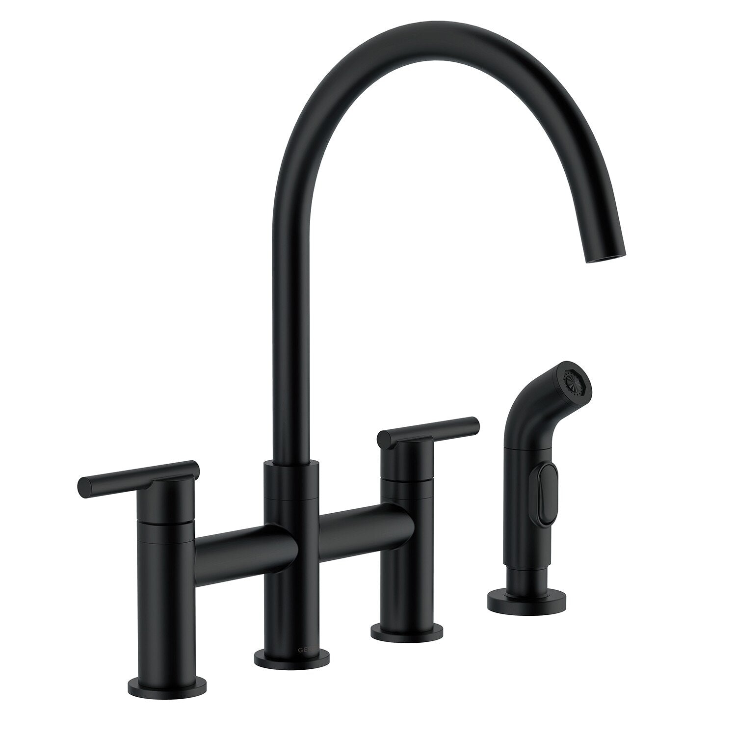 Parma® Two Handle Bridge Kitchen Faucet with Sidespray