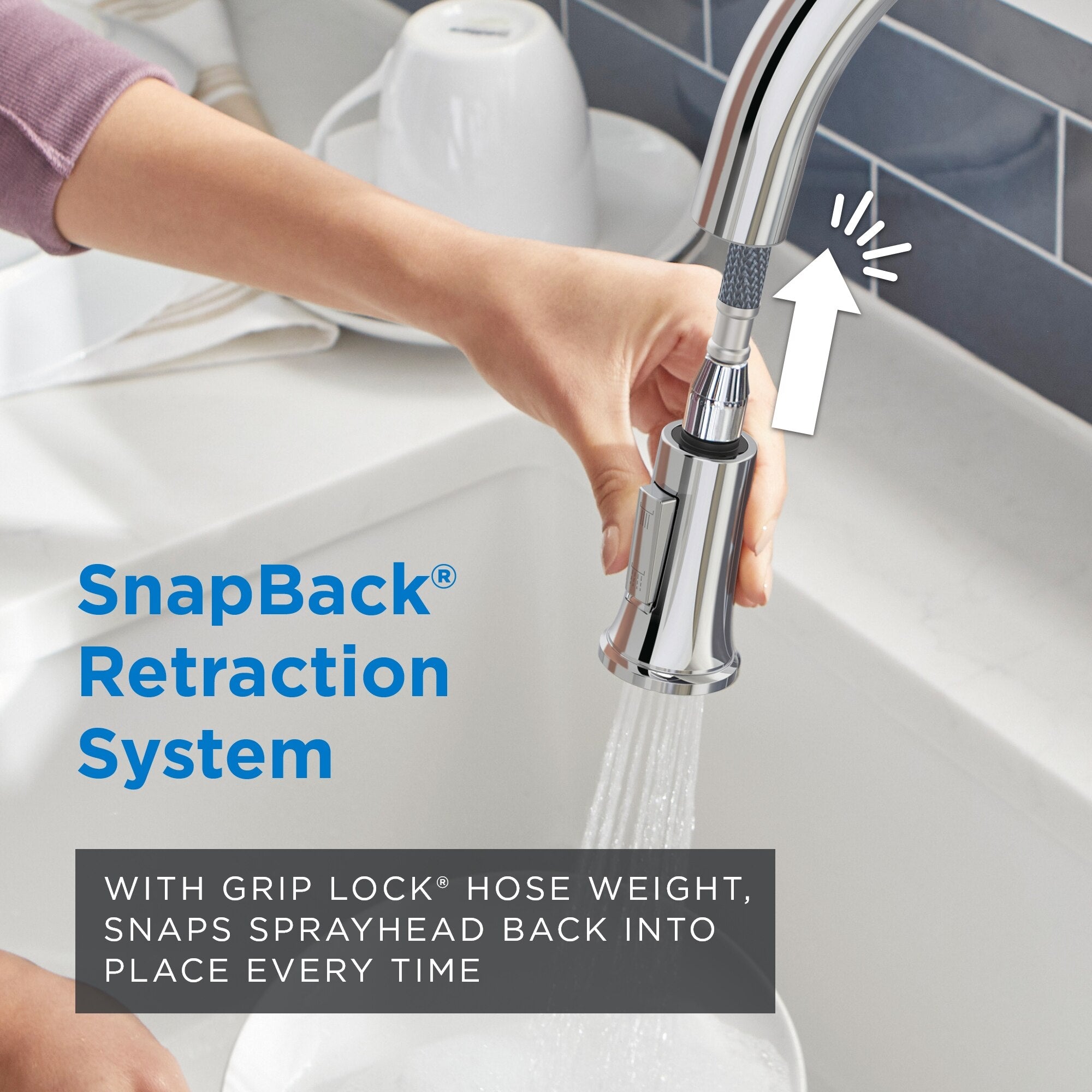 Northerly™ Single Handle Pull-Down Kitchen Faucet