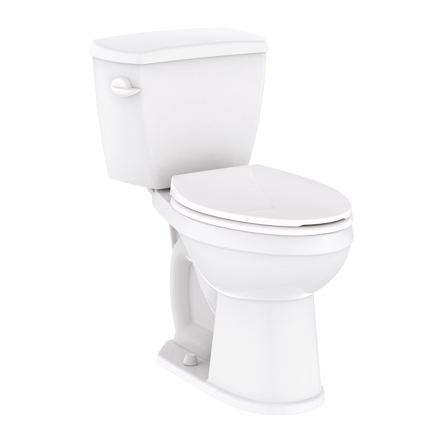 Gerber Avalanche® 1.6 gpf 12" Rough-In  Two-Piece Elongated ErgoHeight™ Toilet