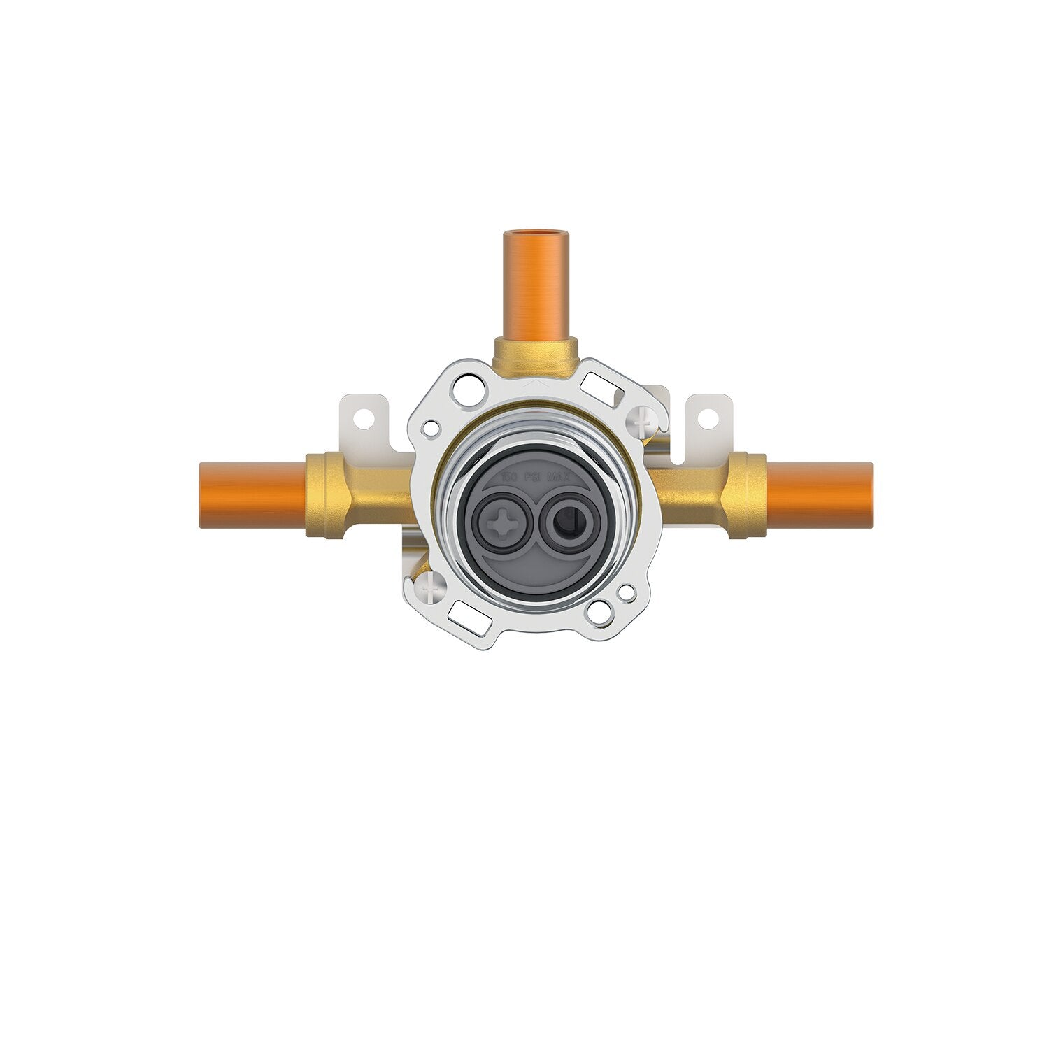 Gerber Treysta® Shower Only Valve - Horizontal Inputs WITHOUT Stops - Press Connection