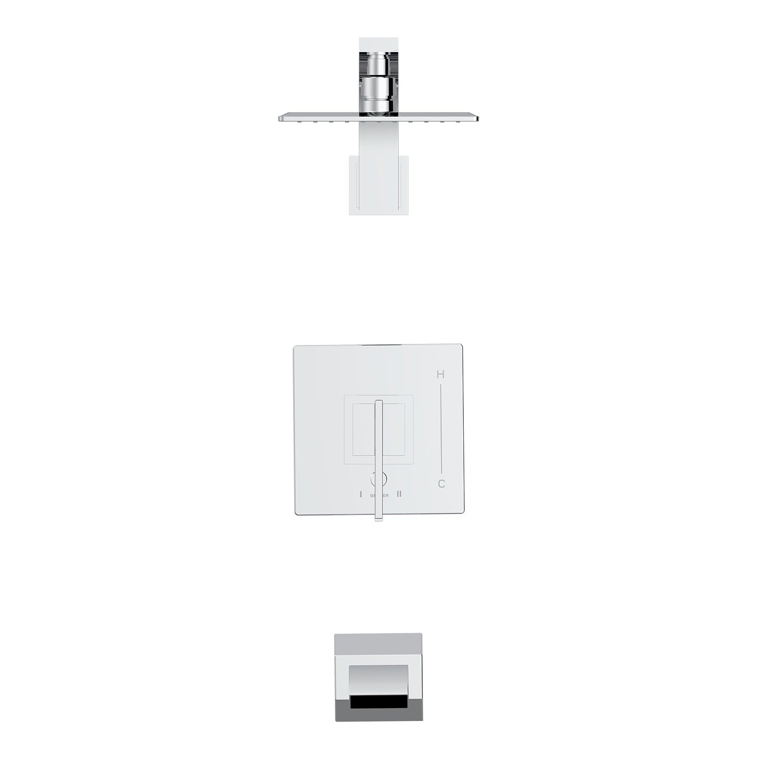 Sirius® Tub & Shower Trim Kit, 1.75gpm