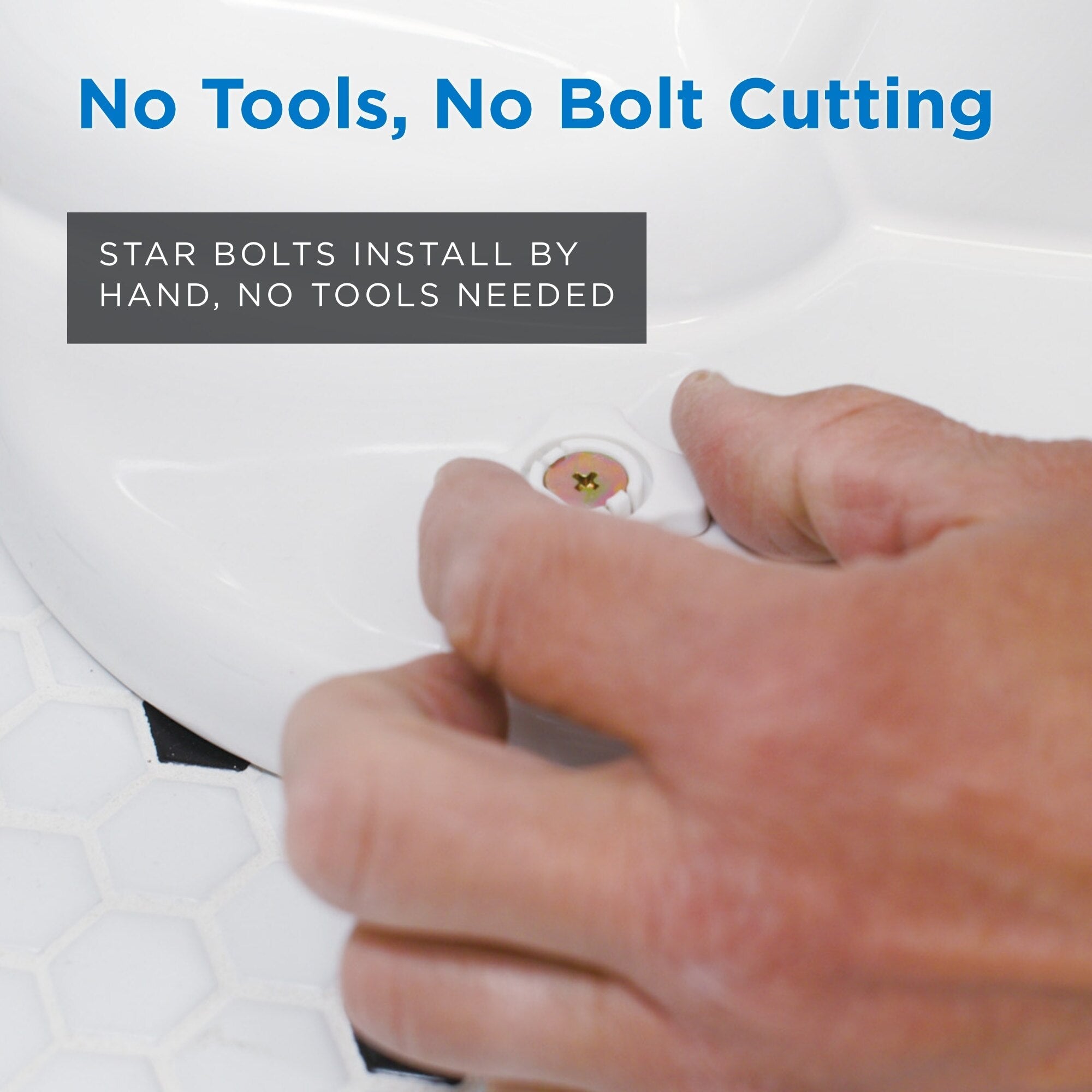 ReadySet™ Toilet Bowl Installation Kit - Boxed