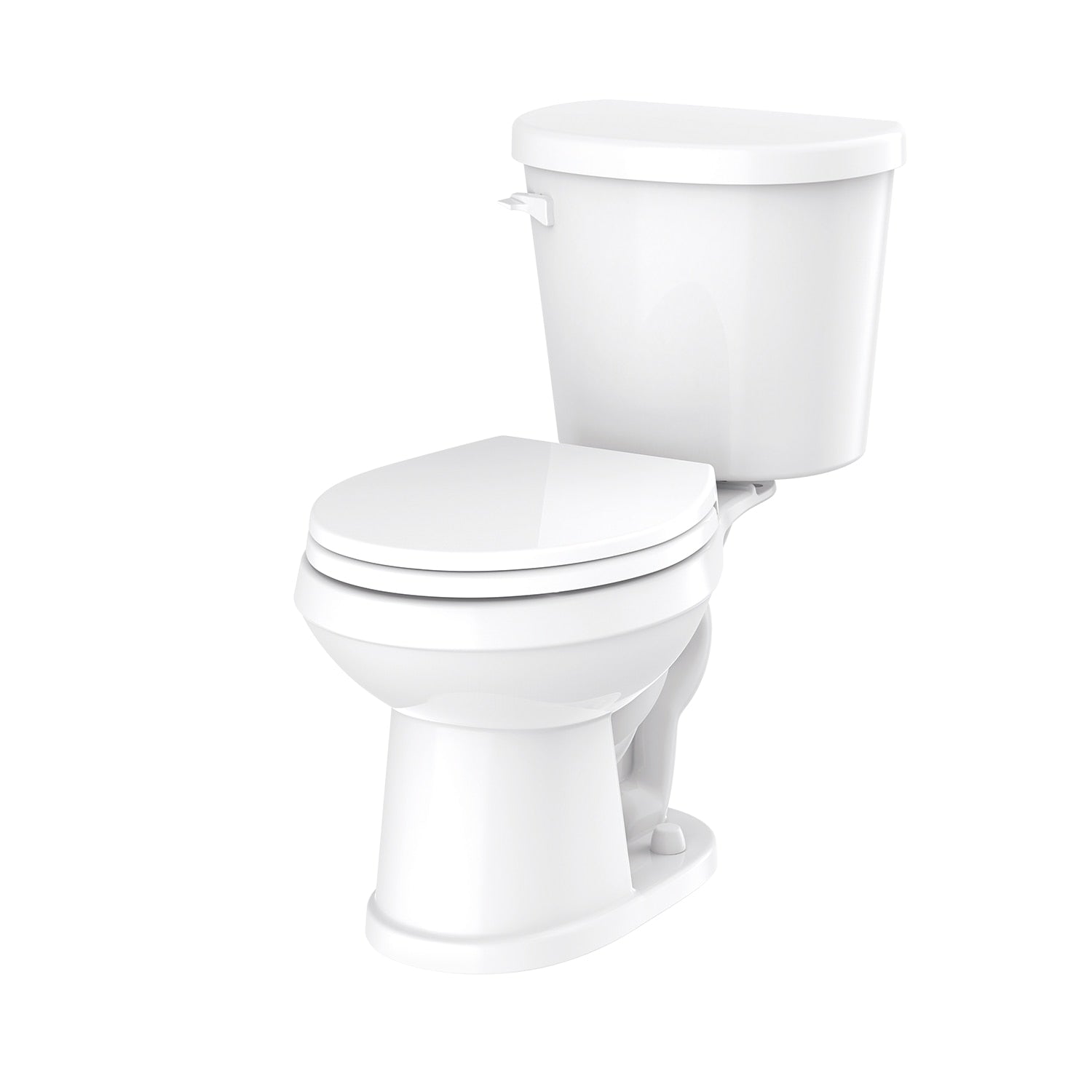 Gerber Banner™ Standard Height 1.28 gpf 14" Rough-In Two-Piece Round Front Toilet