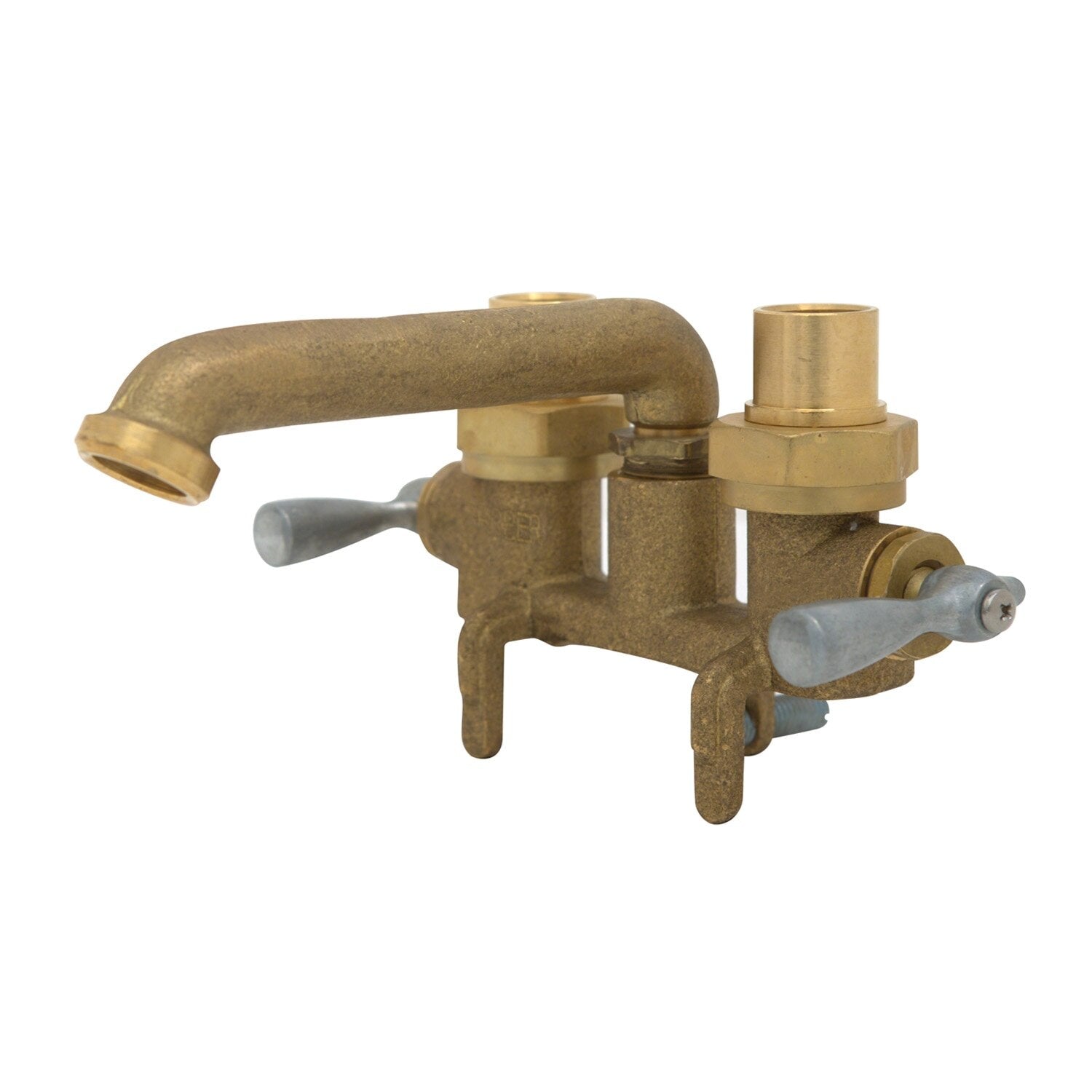 Gerber Classics™ Two Handle Clamp On Laundry Faucet with Metal Lever Handles and IPS/Sweat Connections