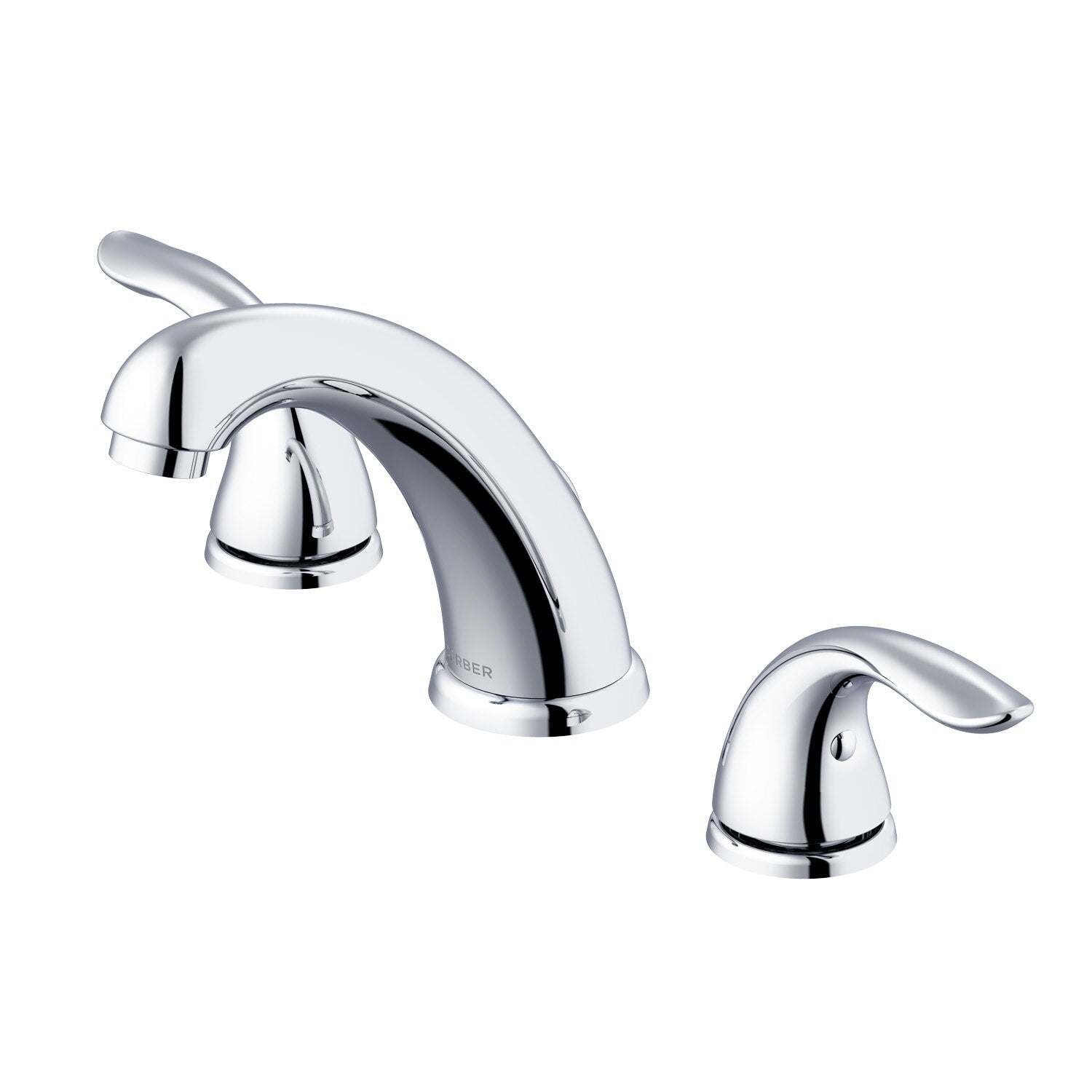 Viper™ Two Handle Widespread Bathroom Faucet with Metal Touch-Down Drain