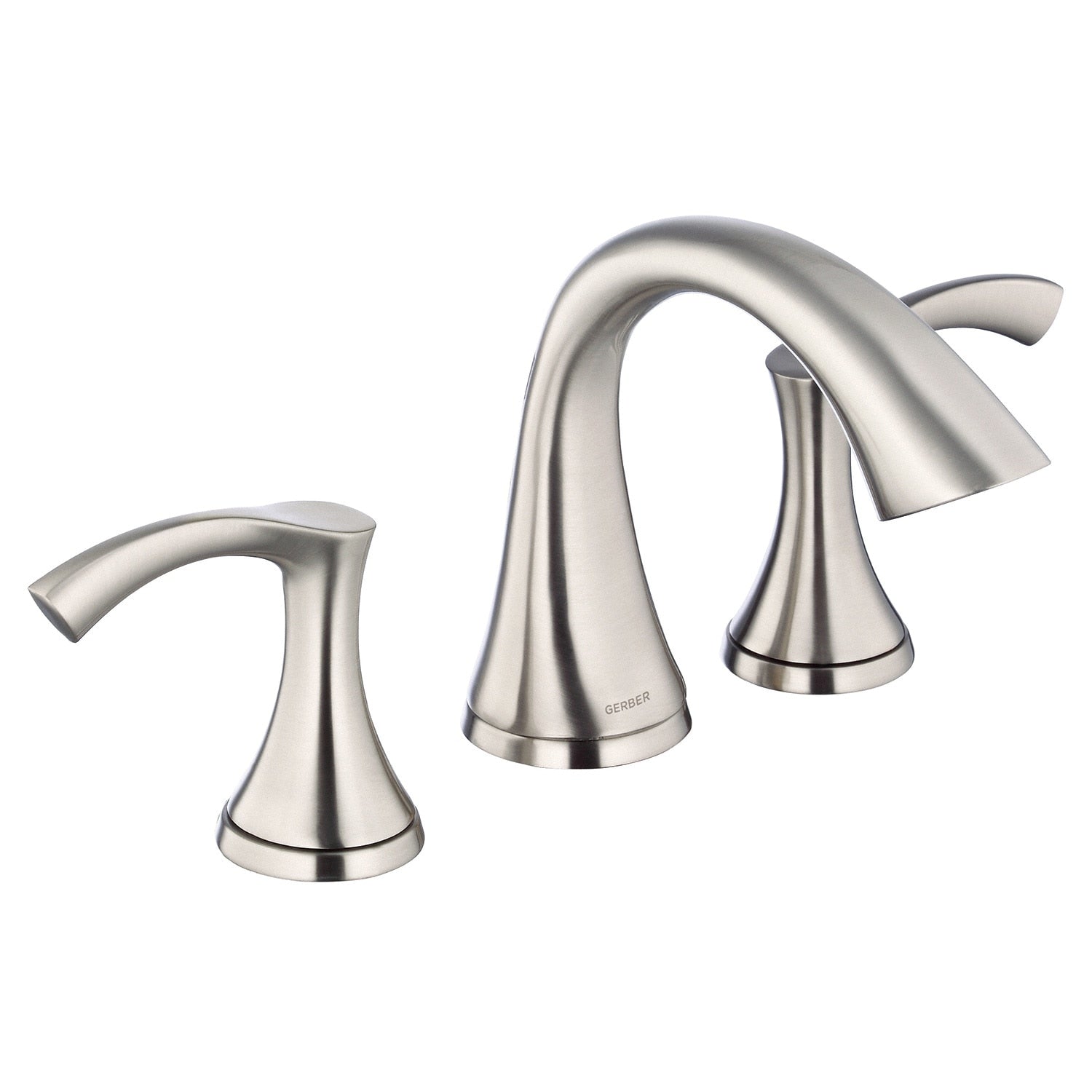 Antioch® Two Handle Widespread Bathroom Faucet with Metal Touch-Down Drain