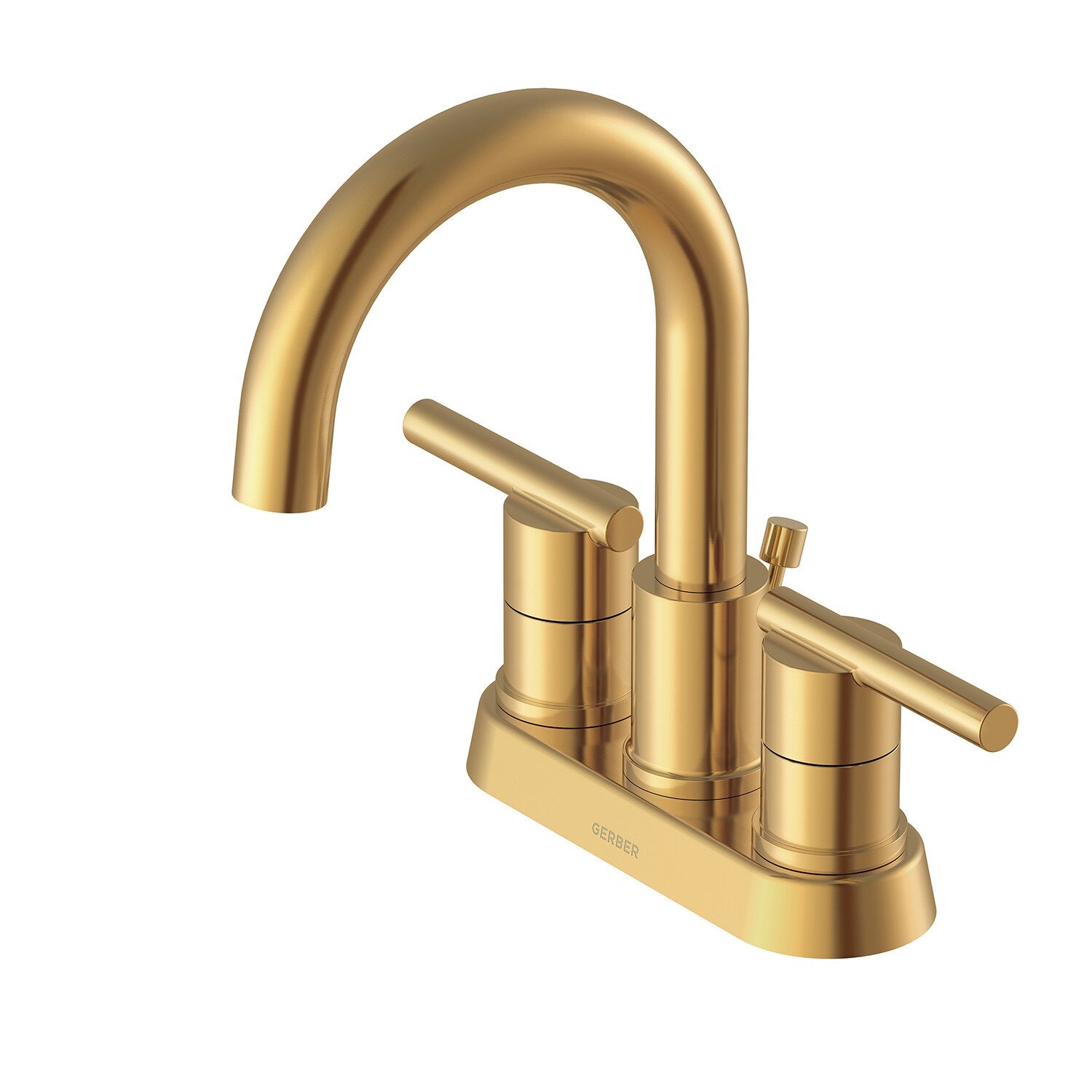 Parma® Two Handle Centerset Bathroom Faucet with Metal Pop-Up Drain