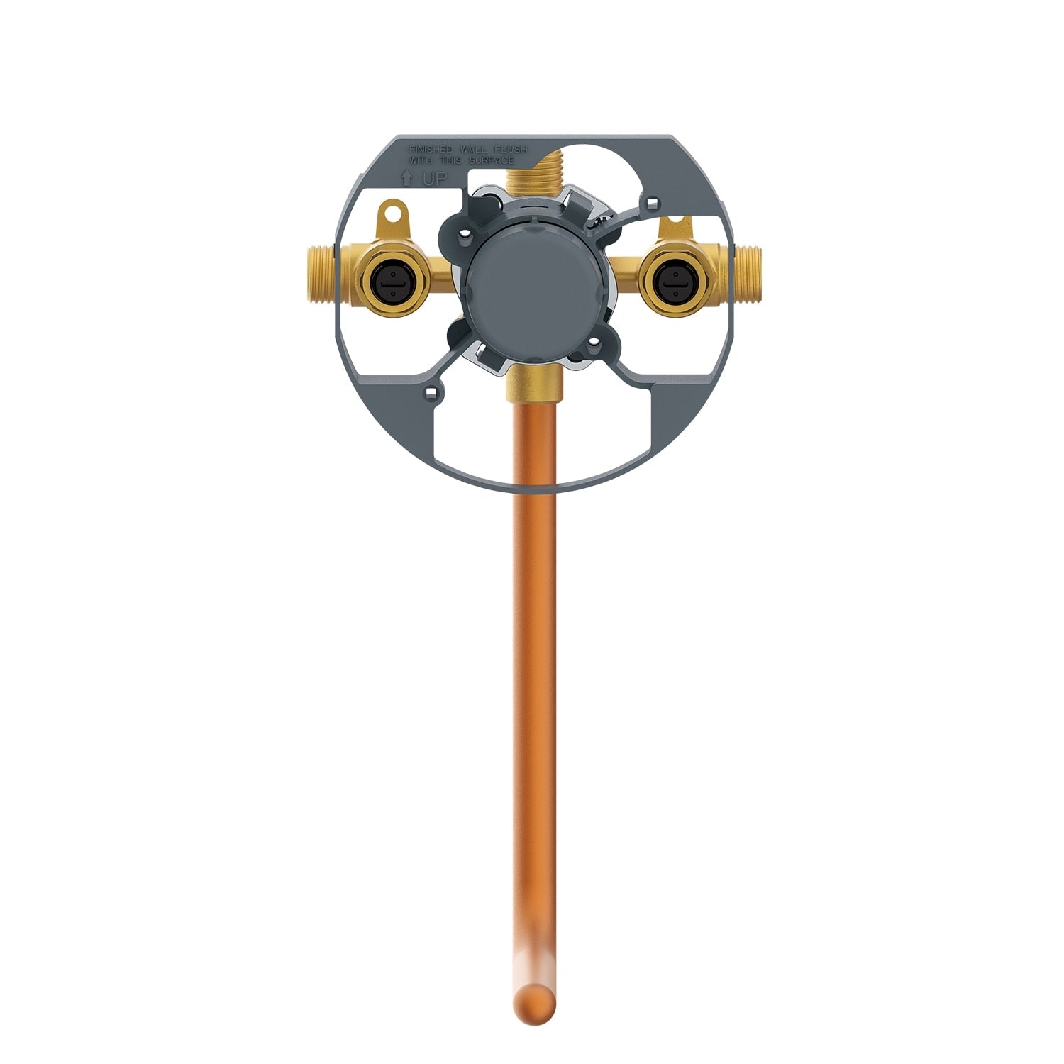 Treysta® Tub & Shower Valve- IPS/Sweat Connection with Stub-out, with Service Stops