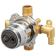 Treysta® Tub & Shower Valve- Vertical Inputs WITHOUT Stops- Crimp Pex