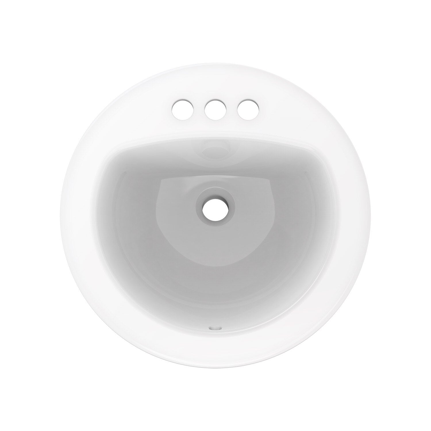 Maxwell® Round 4" Centers Self-Rimming Bathroom Sink