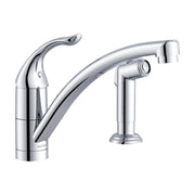 Viper™ Single Handle Kitchen Faucet w/ Spray &  Deck Plate  Aeration/ Spray