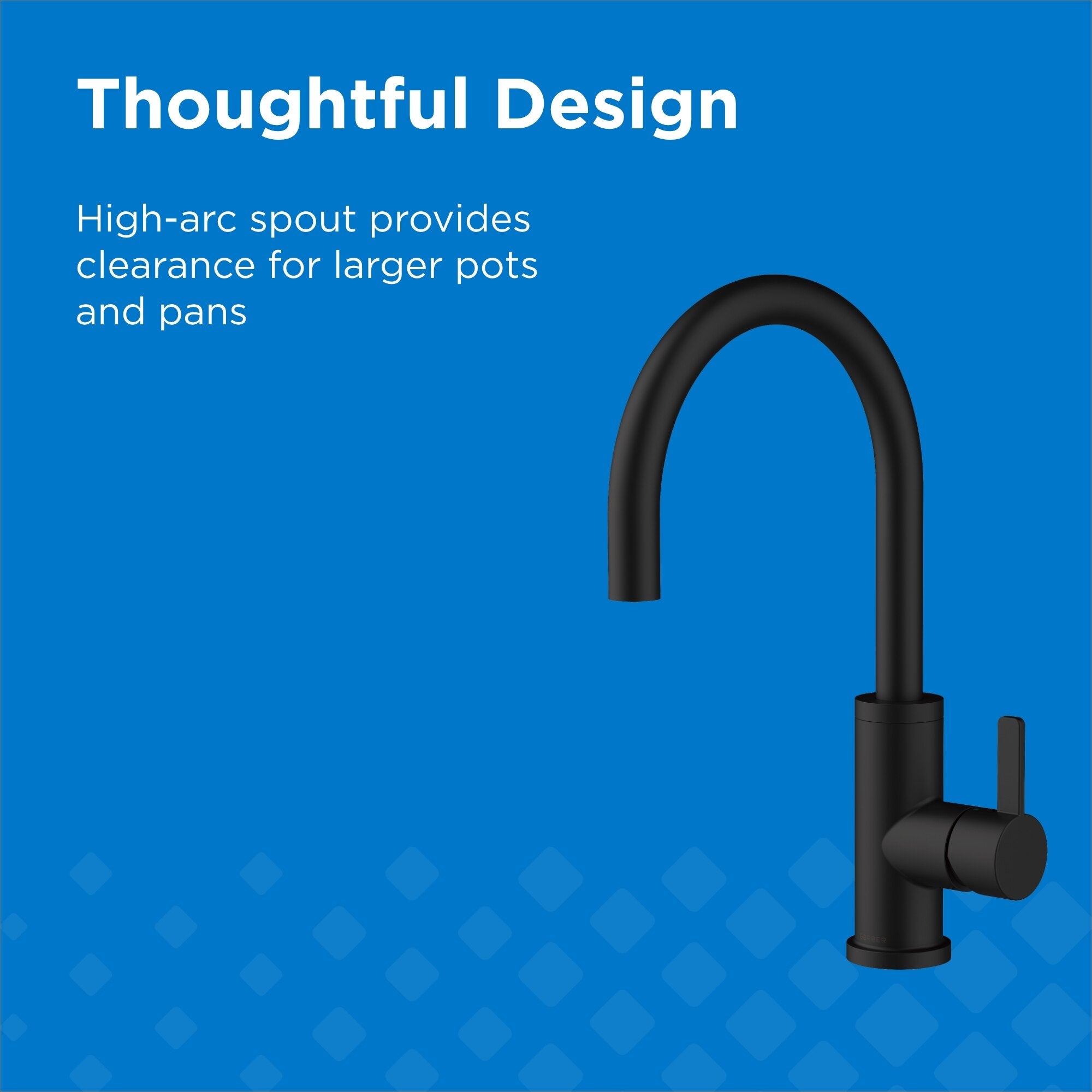 Amalfi™ Single Handle Fixed Swivel Kitchen Faucet