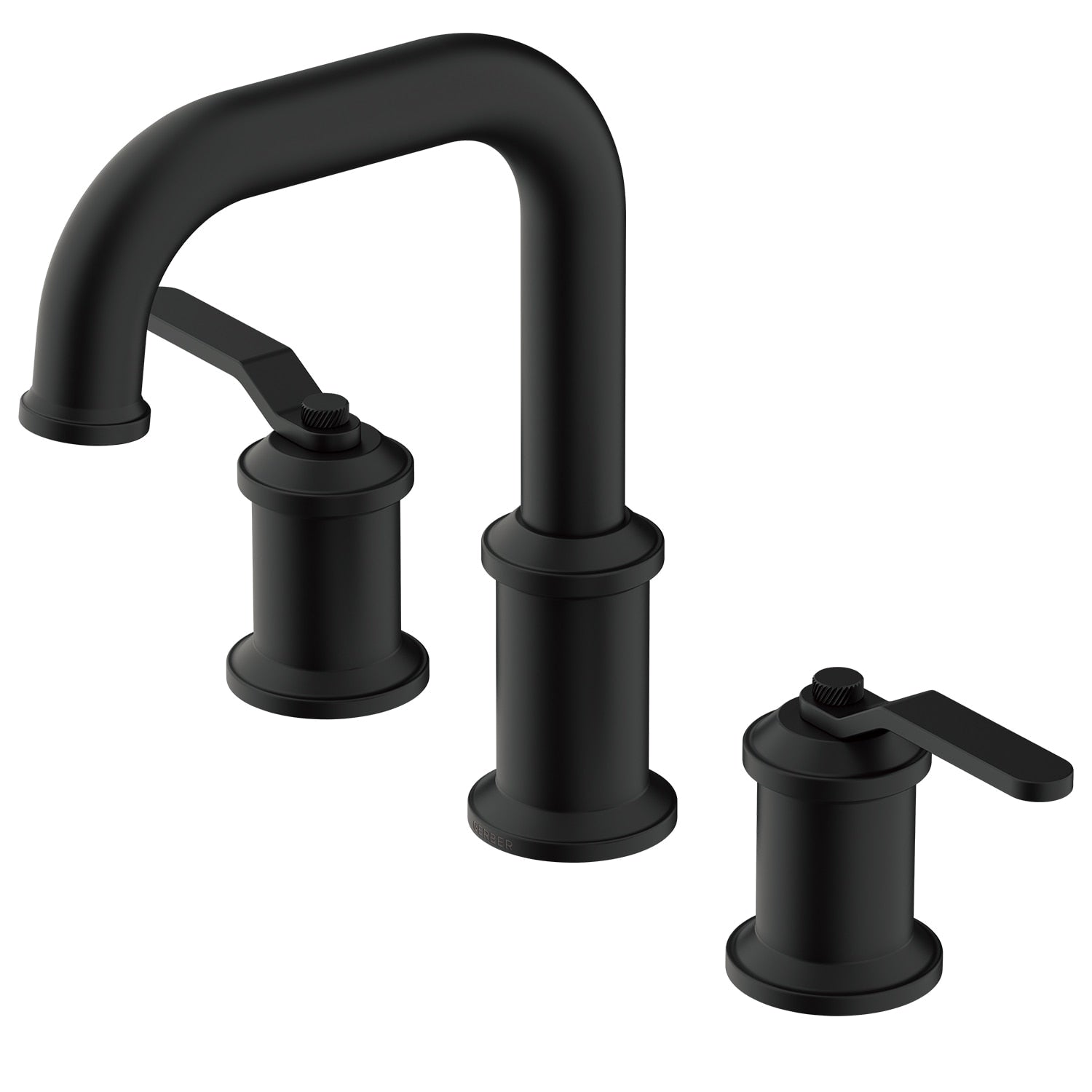 Kinzie® Two Handle Widespread Bathroom Faucet with Metal Touch-Down Drain
