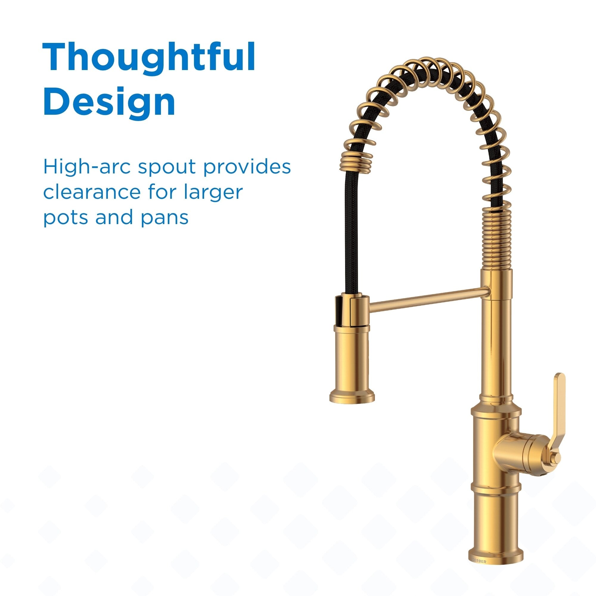 Kinzie® Pre-Rinse Single Handle Pull-Down Kitchen Faucet