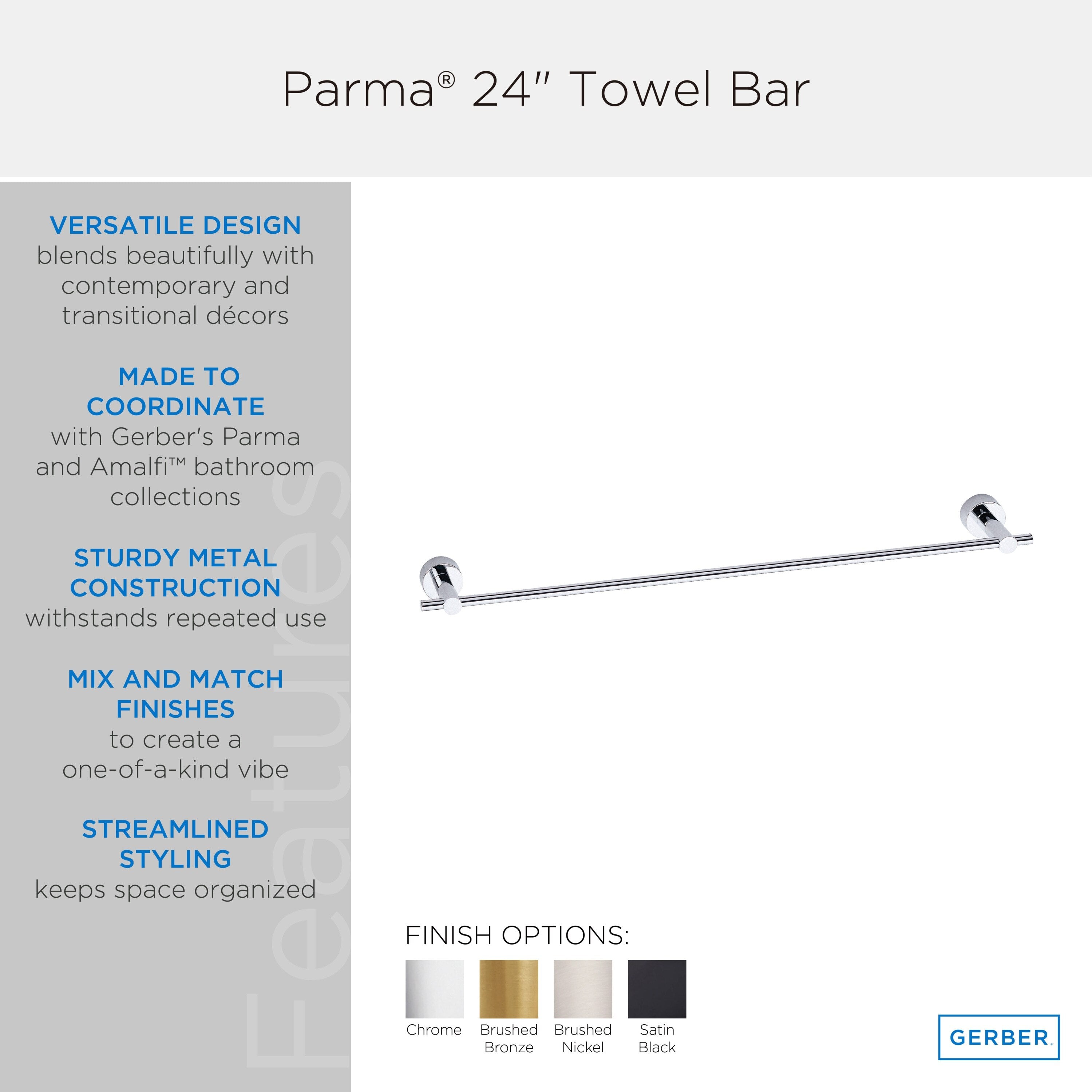 Parma® 24" Towel Bar