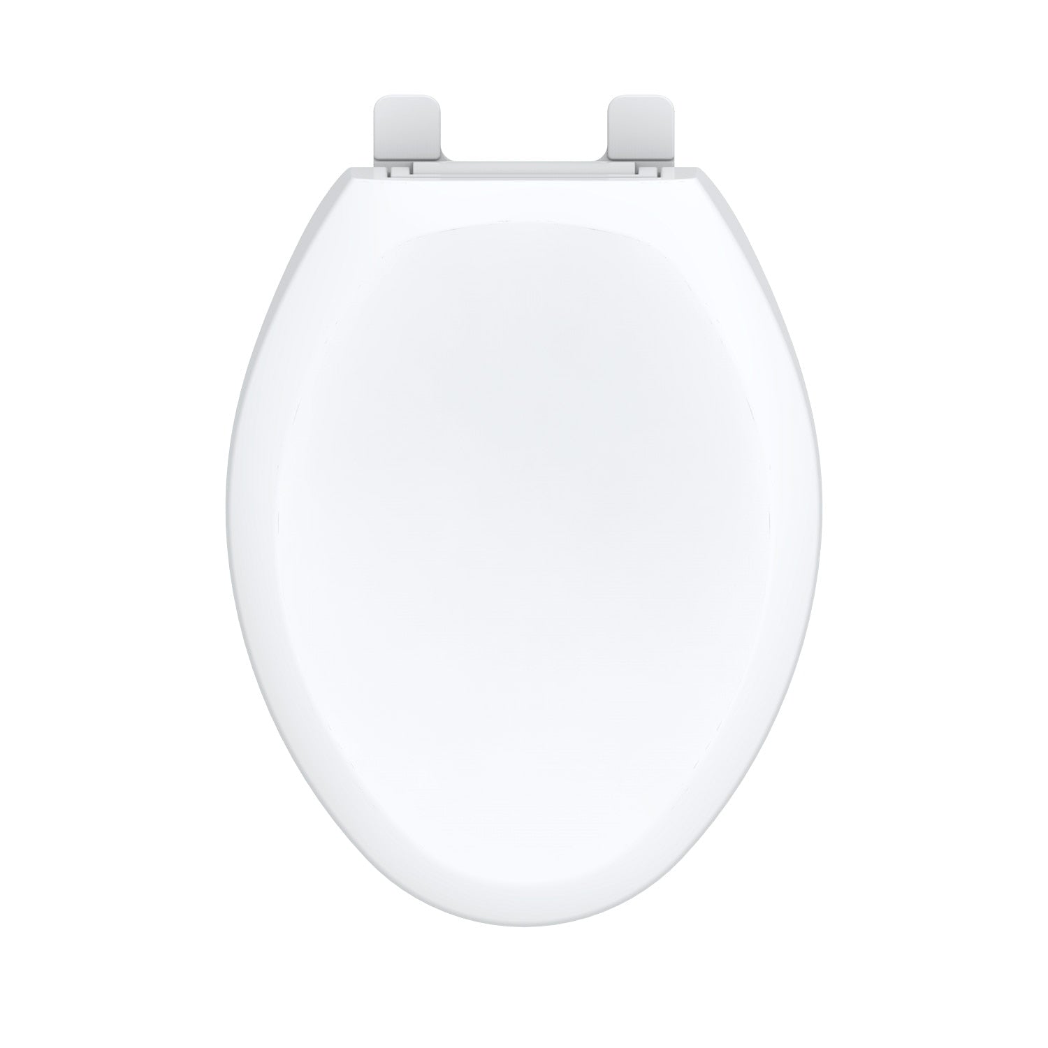 Adjustable Standard Elongated Toilet Seat with Cover