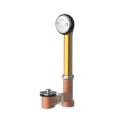 Gerber Classics™ Lift & Turn Fit-all 20 Gauge Drain for Standard Tub with "Clean Out Here" Faceplate