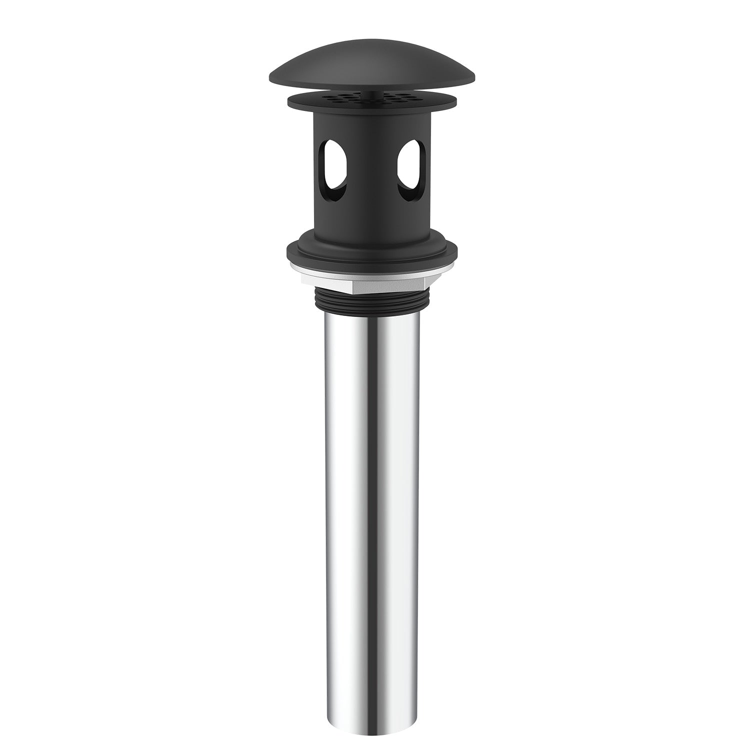 1 1/4" Drain with Overflow with Cover & Grid Strainer