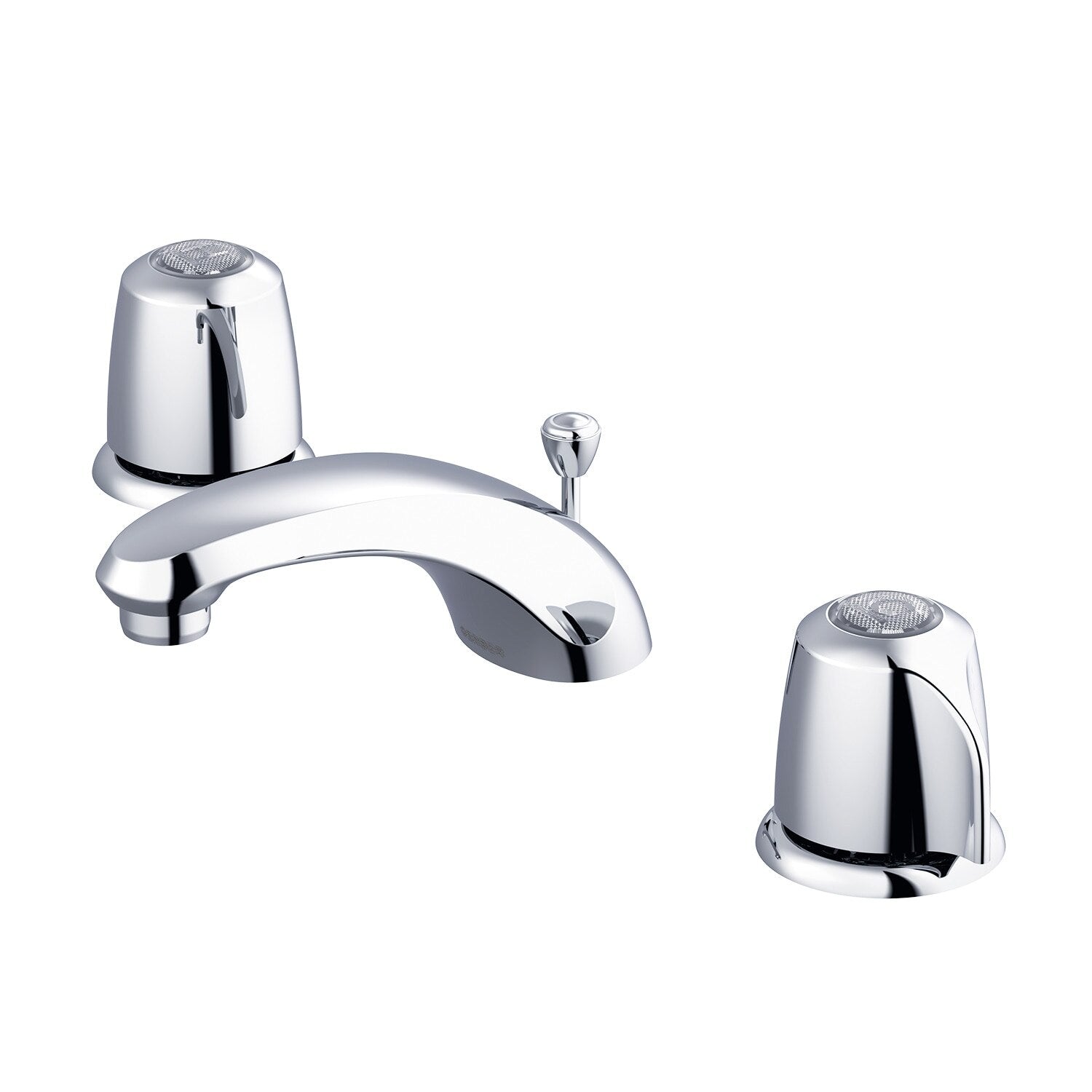 Gerber Classics™ Two Handle Widespread Bathroom Faucet with Metal Pop-Up Drain and Flex Connections