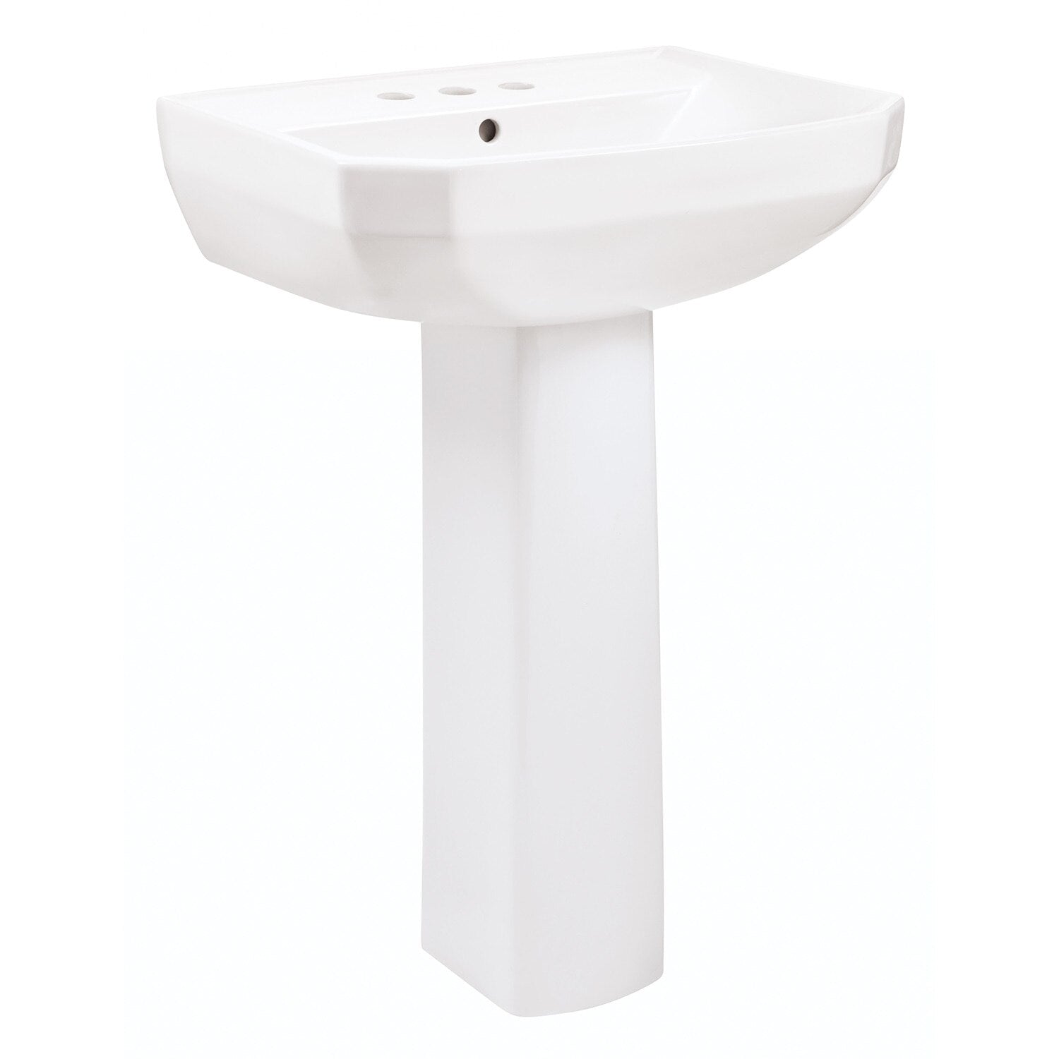 Viper® 4" Centers Petite Pedestal Bathroom Sink