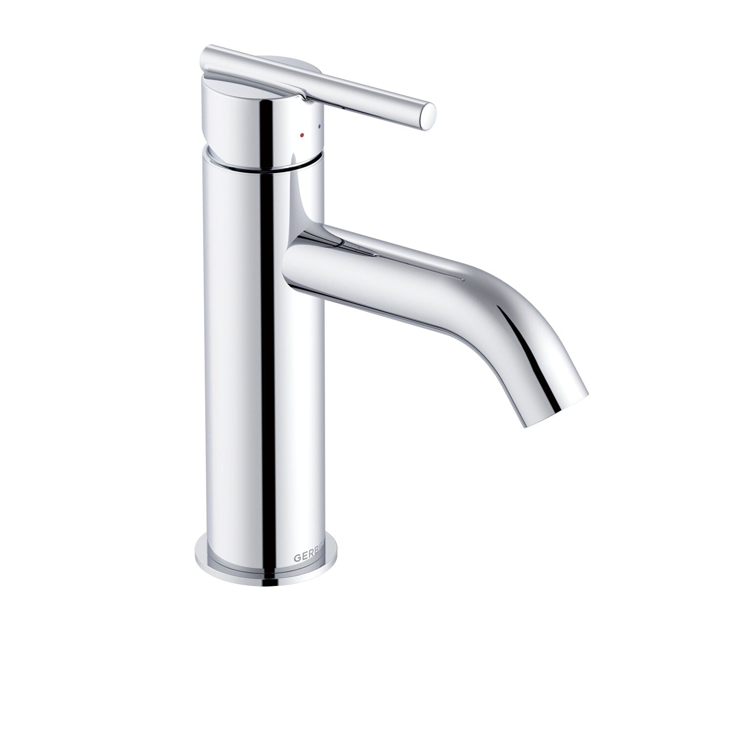 Parma® Single Handle Bathroom Faucet with Metal Touch-Down Drain