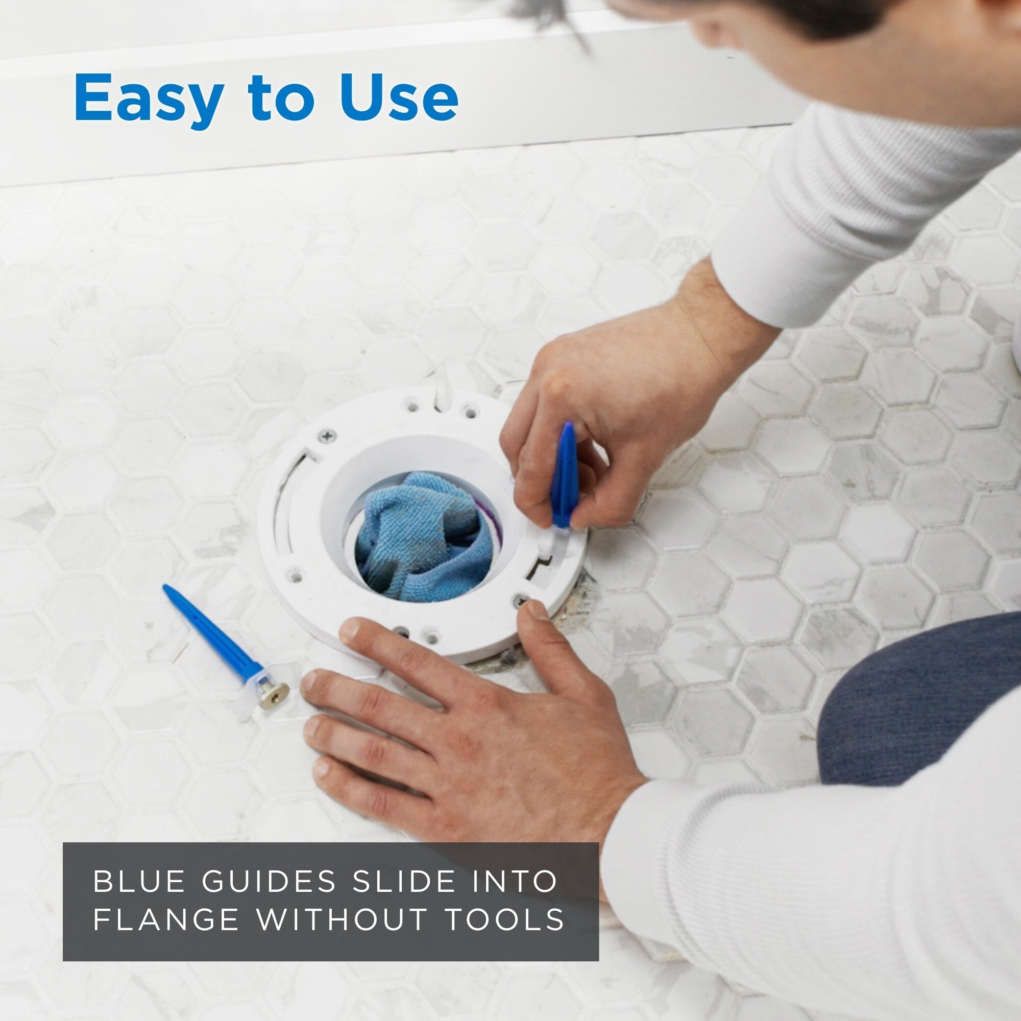 ReadySet™ Toilet Bowl Installation Kit - Boxed