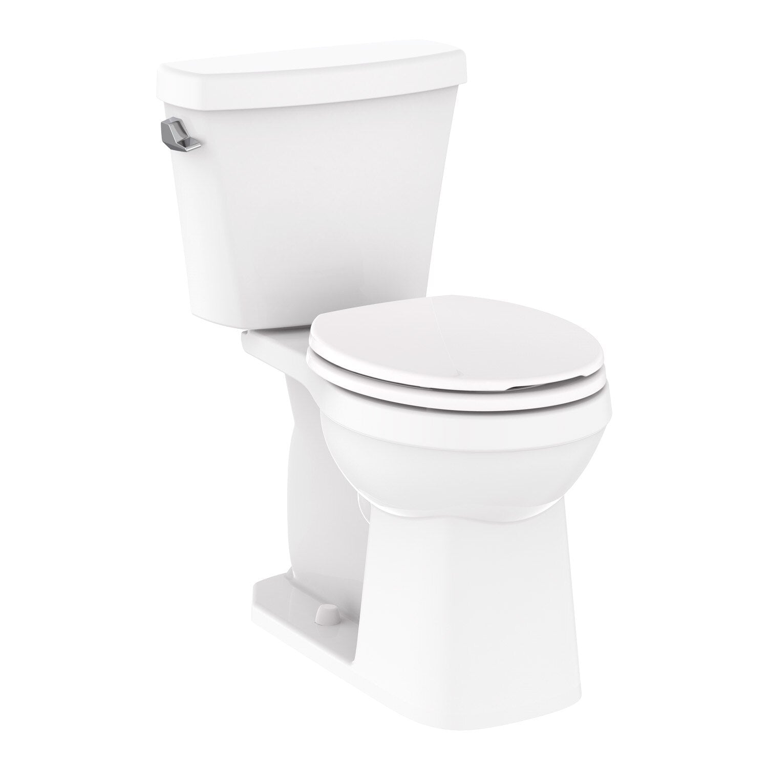Elite™ 1.28 gpf 10" Rough-In Two-Piece ErgoHeight™ Round Front Toilet