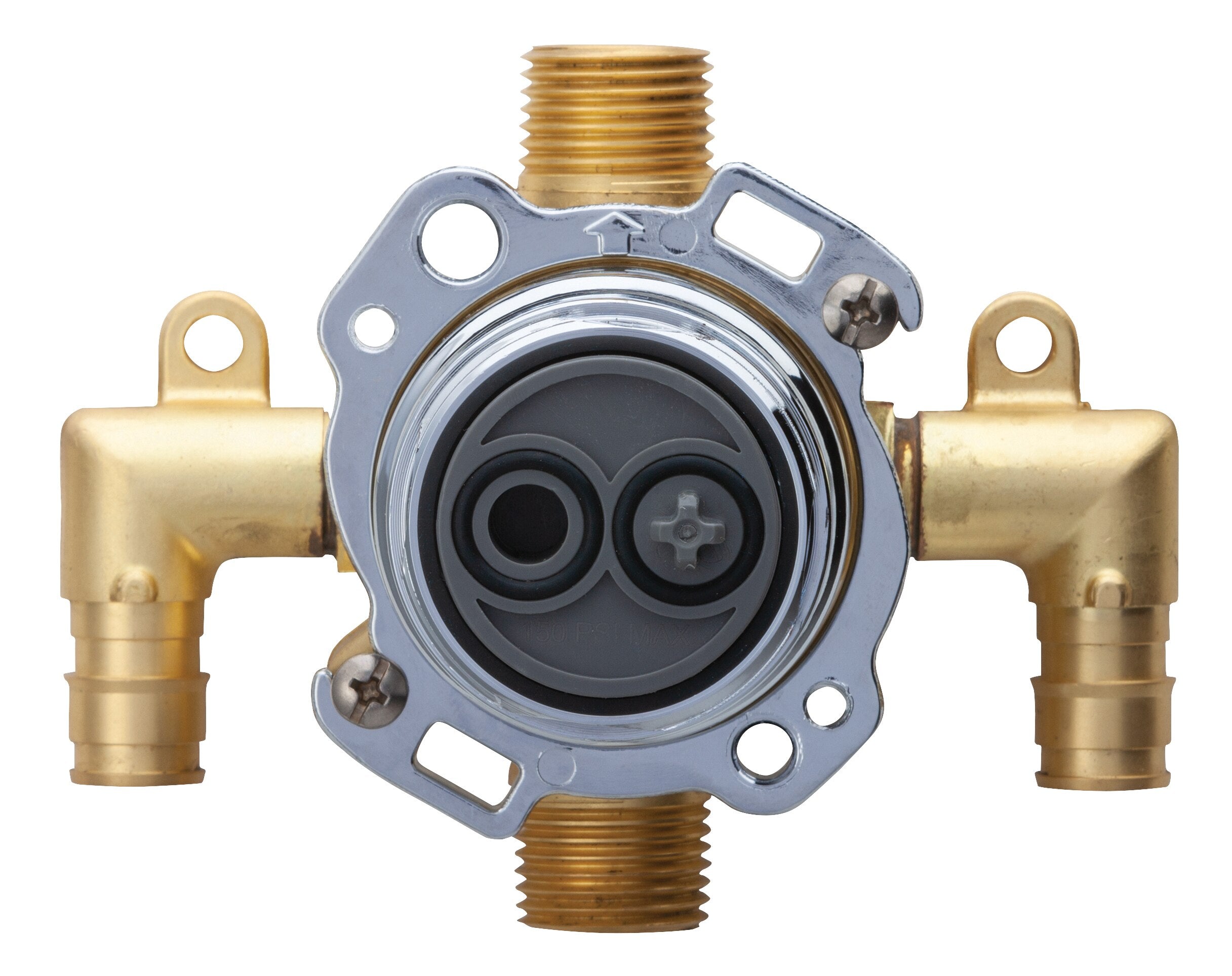 Treysta® Tub & Shower Valve- Vertical Inputs WITHOUT Stops- Cold ExpansionPex