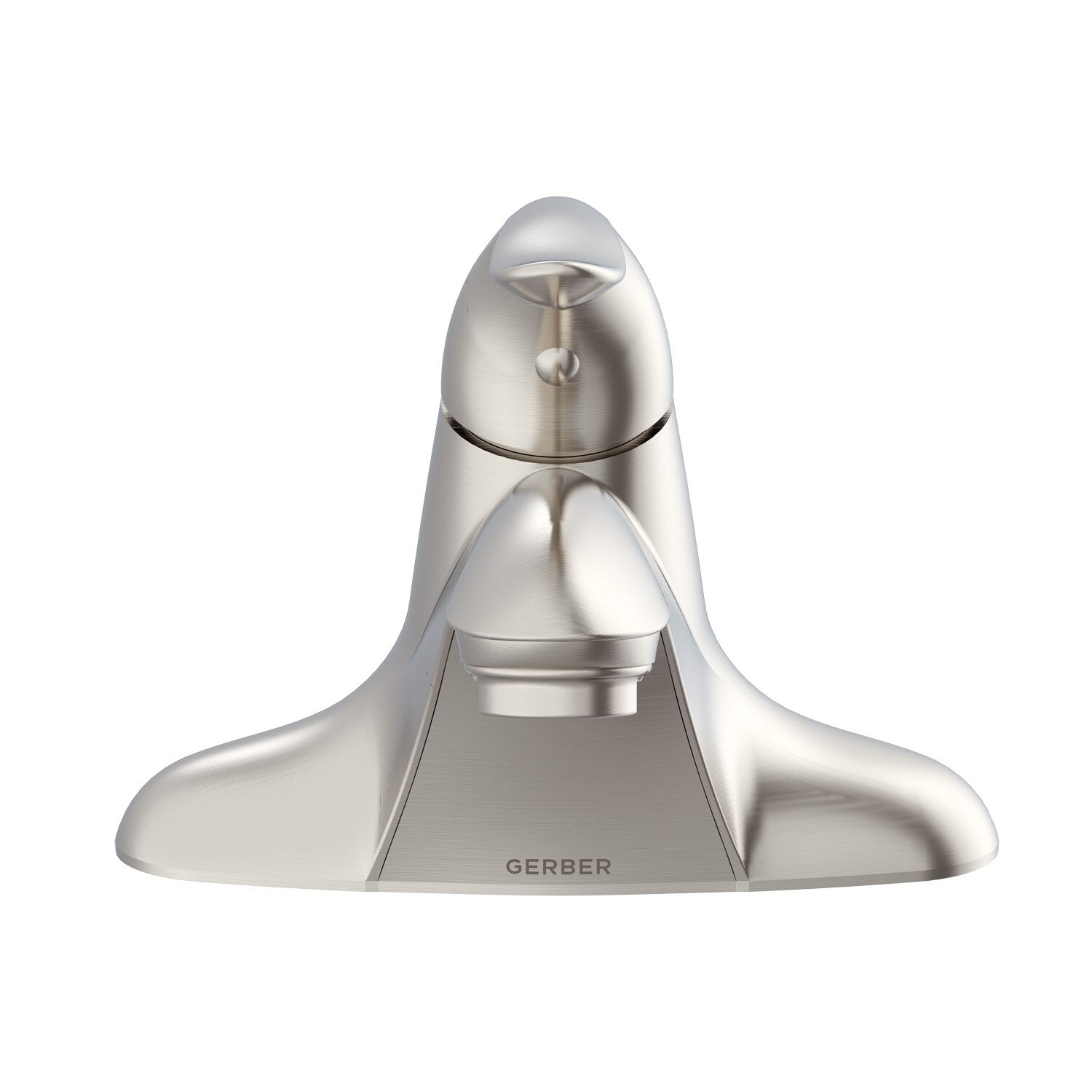 Viper™ Single Handle Centerset Bathroom Faucet with Metal Touch-Down Drain