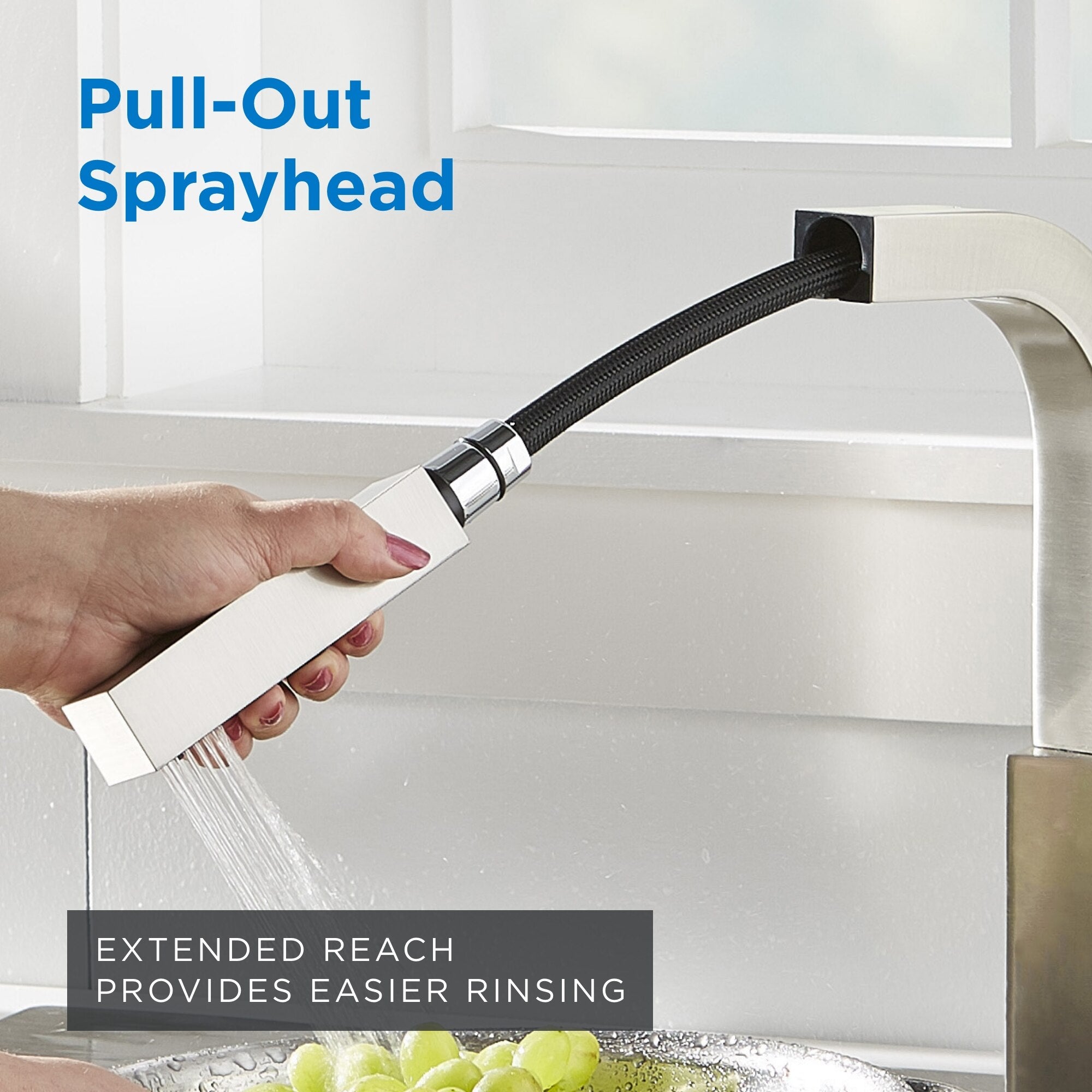 Mid-Town® Single Handle Pull-Out Kitchen Faucet
