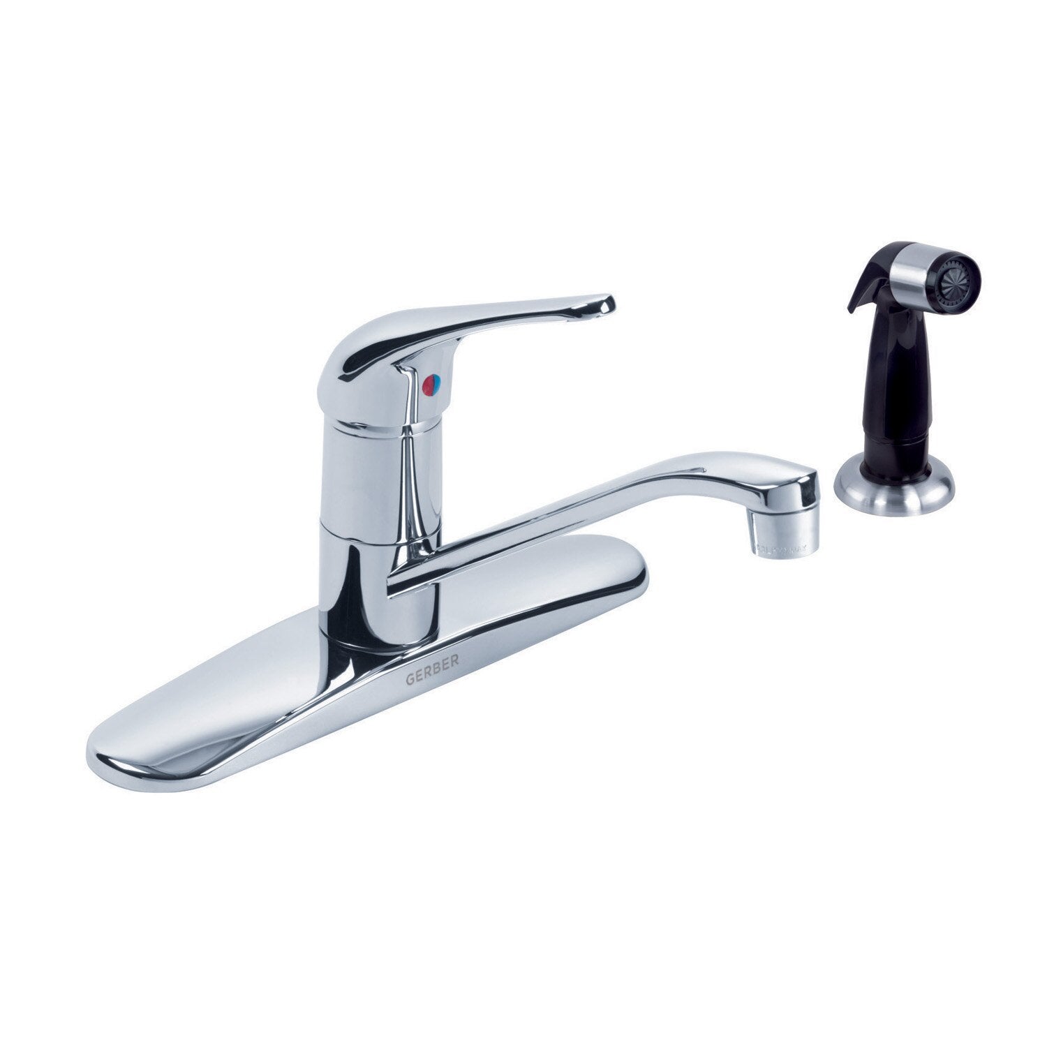 Maxwell® Single Handle Kitchen Faucet w/ Spray  Aeration/ Spray