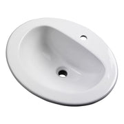 Maxwell® Oval Single Hole Self-Rimming Bathroom Sink