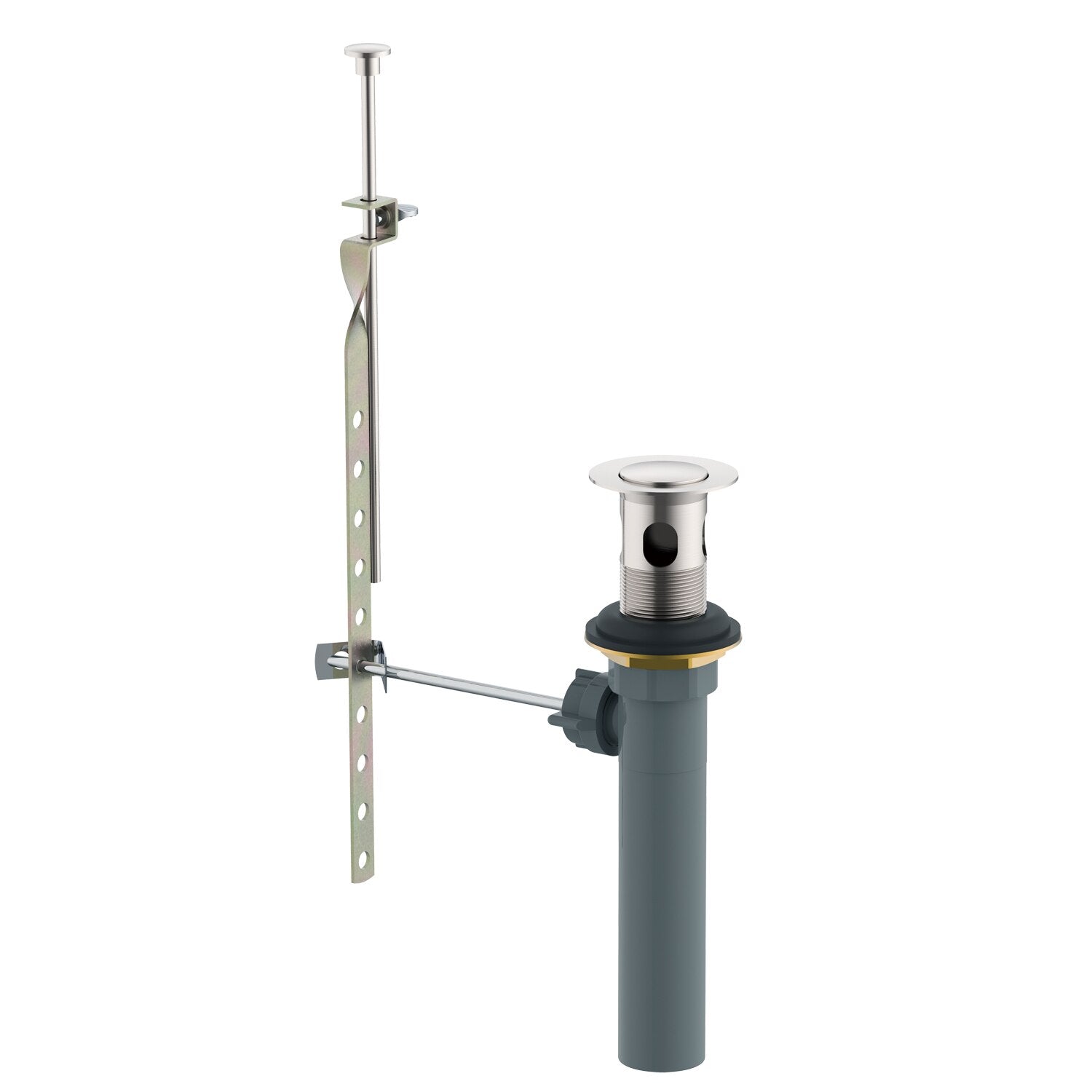 Gerber 1 1/4" 50/50 Pop-Up Drain Assembly with Lift Rod
