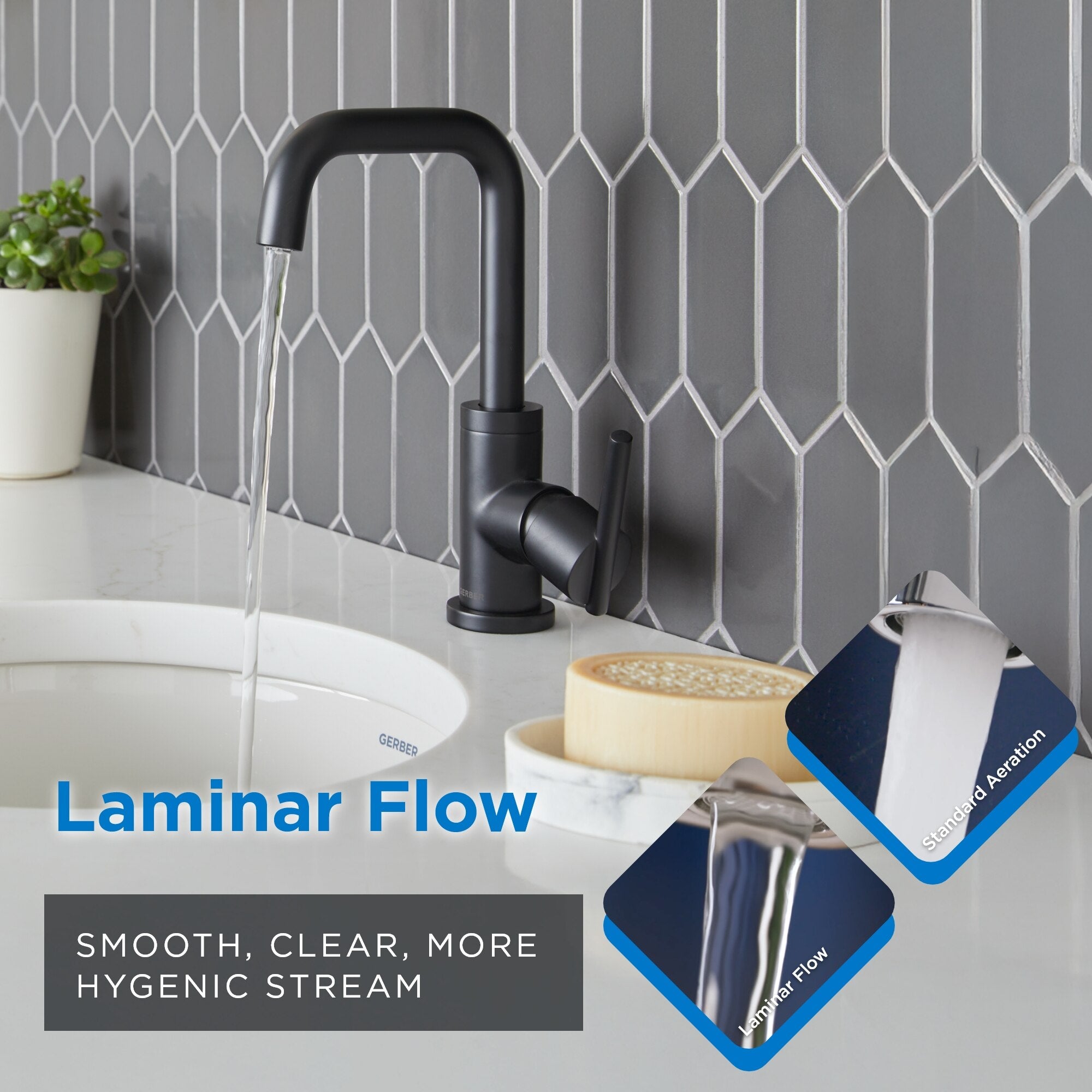 Parma® Single Handle Bathroom Faucet with Metal Touch-Down Drain