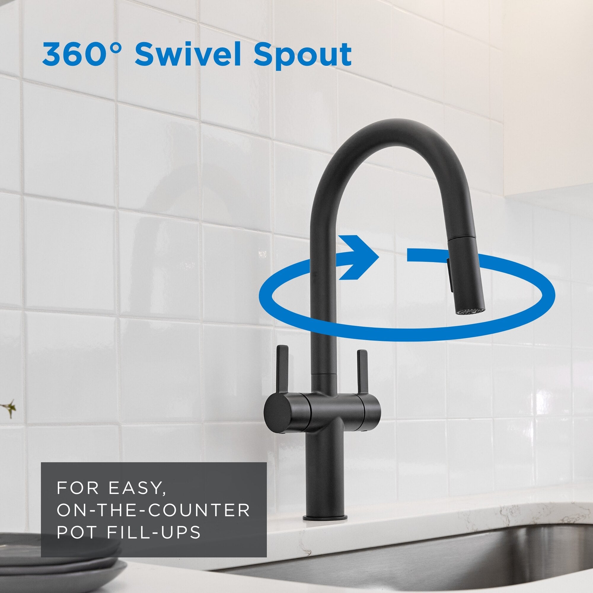 Gerber Amalfi Two Handle Pull-Down Kitchen Faucet 1.75 GPM (Choose Finish)