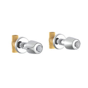 Gerber Classics™ Straight Pattern Trim & Compression Valves with 3/4" Sweat Connections, Metal Handles, Hot & Cold Stems