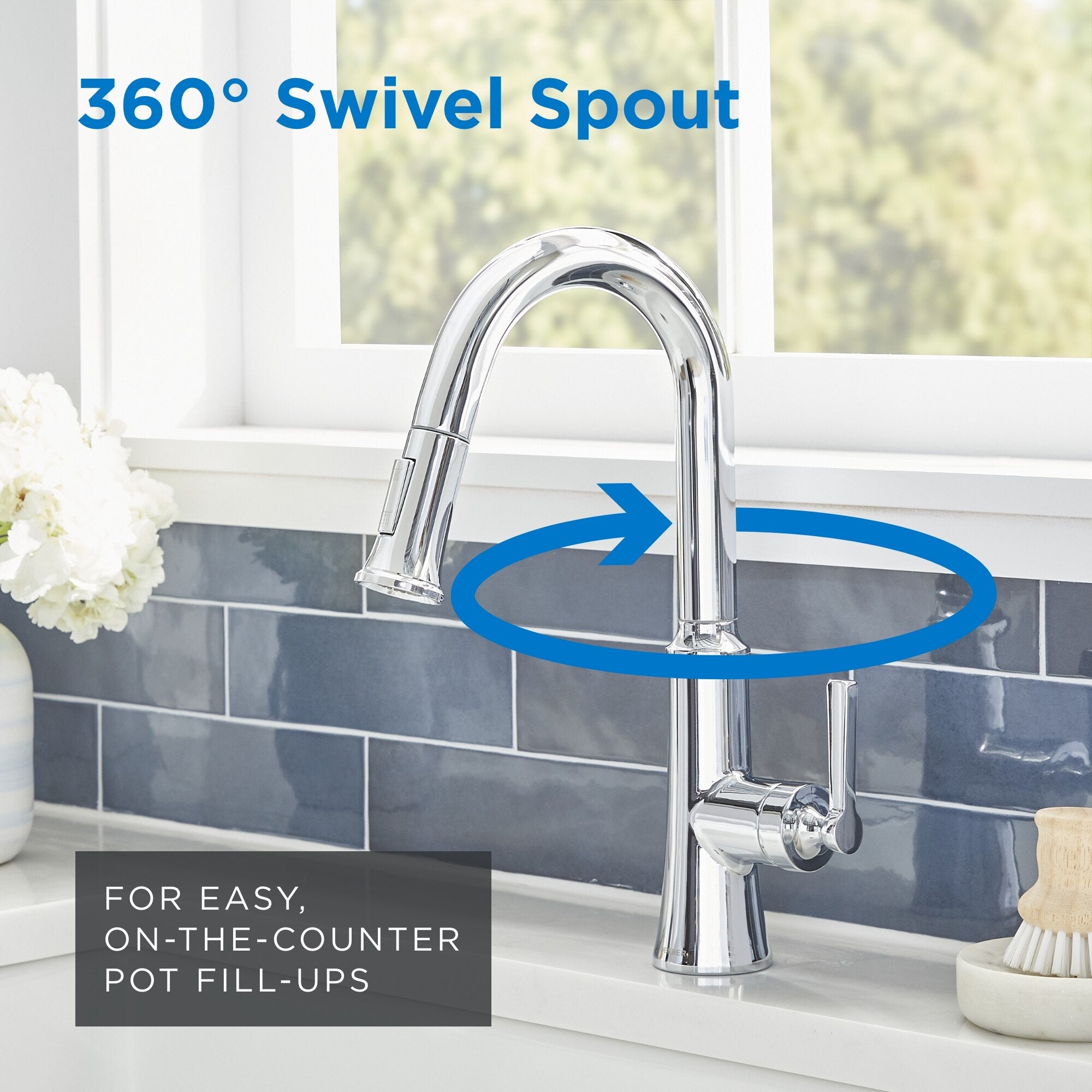 Northerly™ Single Handle Pull-Down Prep Faucet