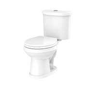 Gerber Banner™ Standard Height Dual Flush 1.28/1.0 gpf 12" Rough-In Two-Piece Round Front Toilet