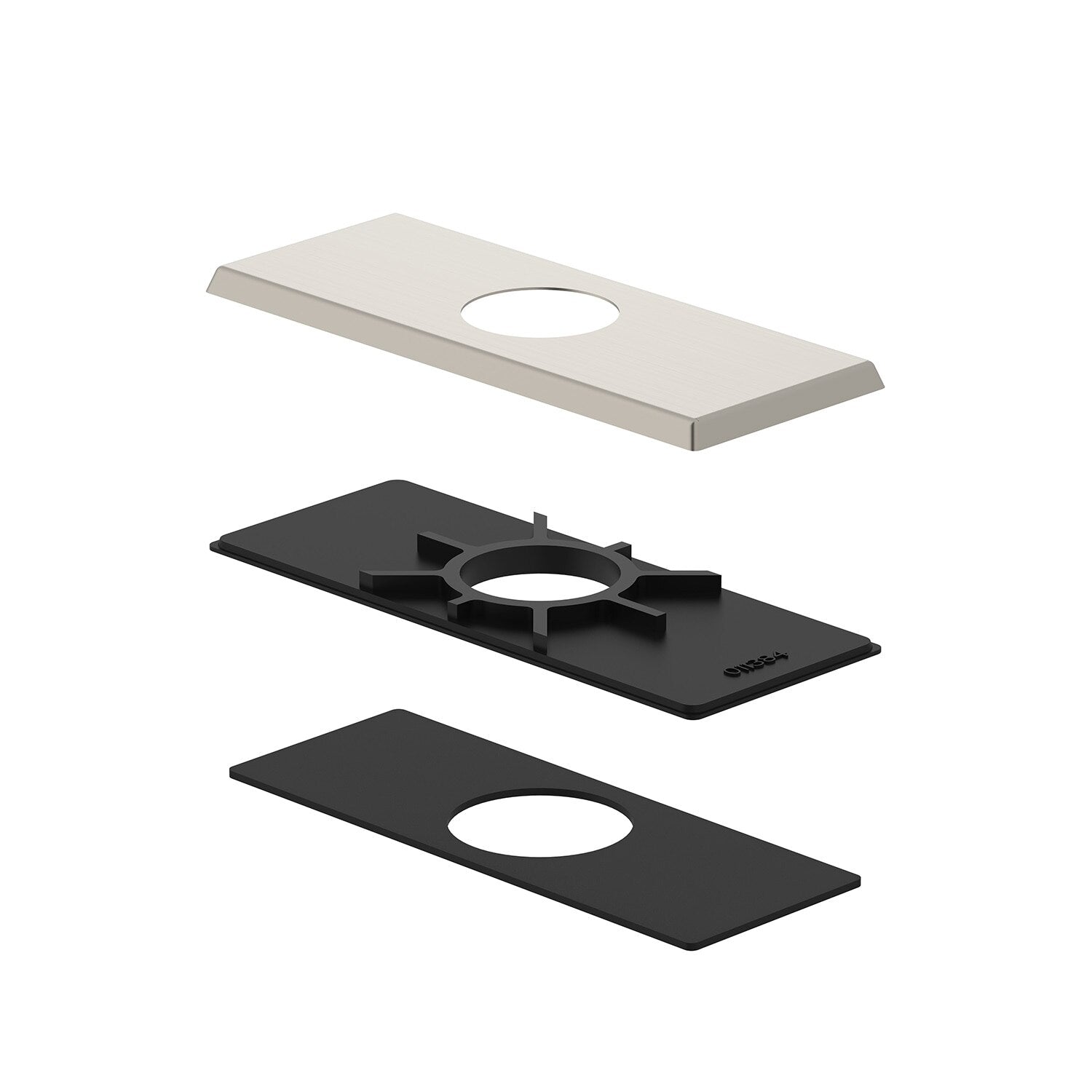 Gerber Square Cover Plate Assembly for 4" Centerset Bathroom Faucet