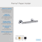Parma® Double-Post Toilet Paper Holder