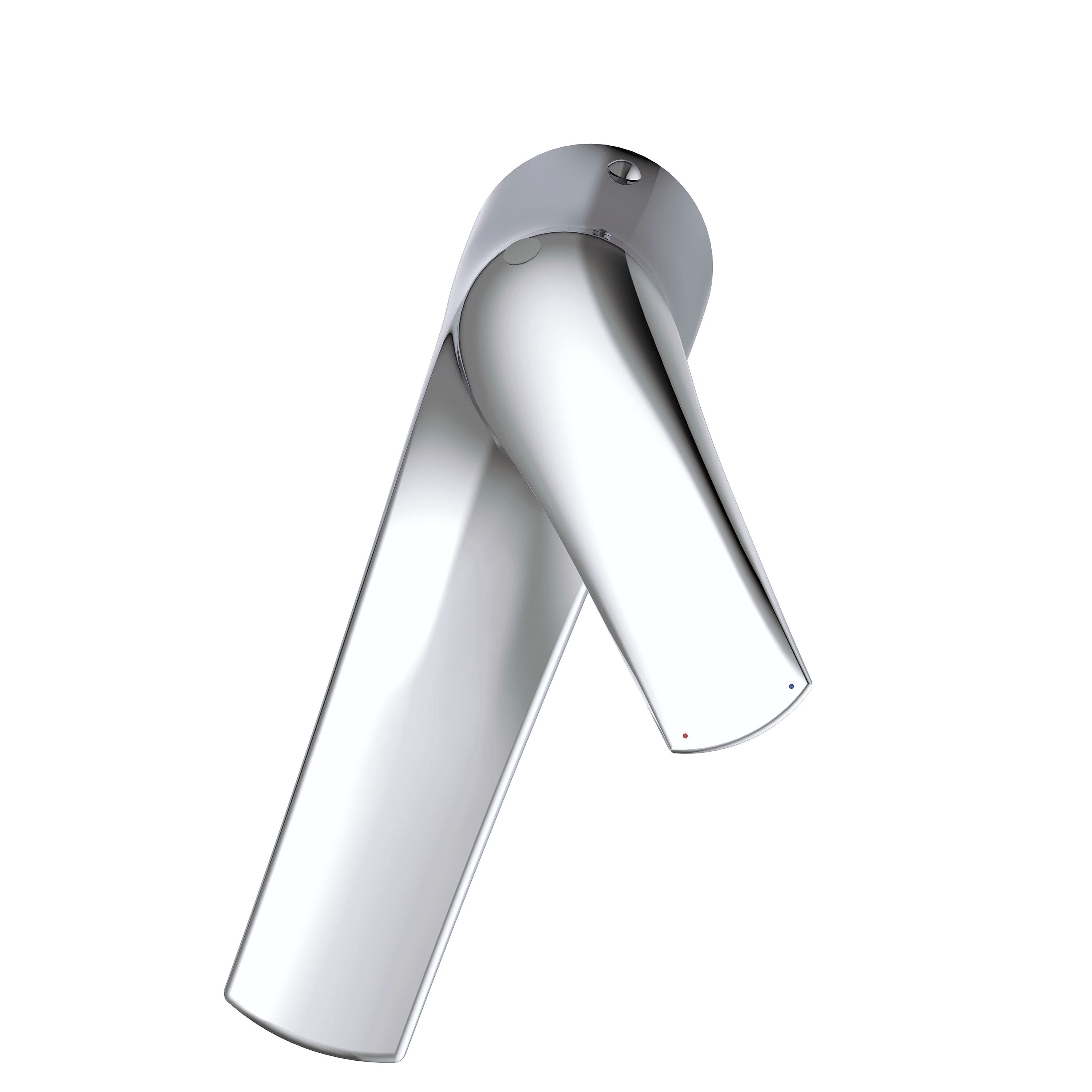 Lemora® Single Handle Bathroom Faucet with Metal Touch-Down Drain