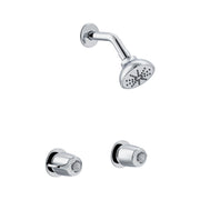 Gerber Classics™ Two Handle Sliding Sleeve Threaded Escutcheon Shower Only Fitting with IPS/Sweat Connections