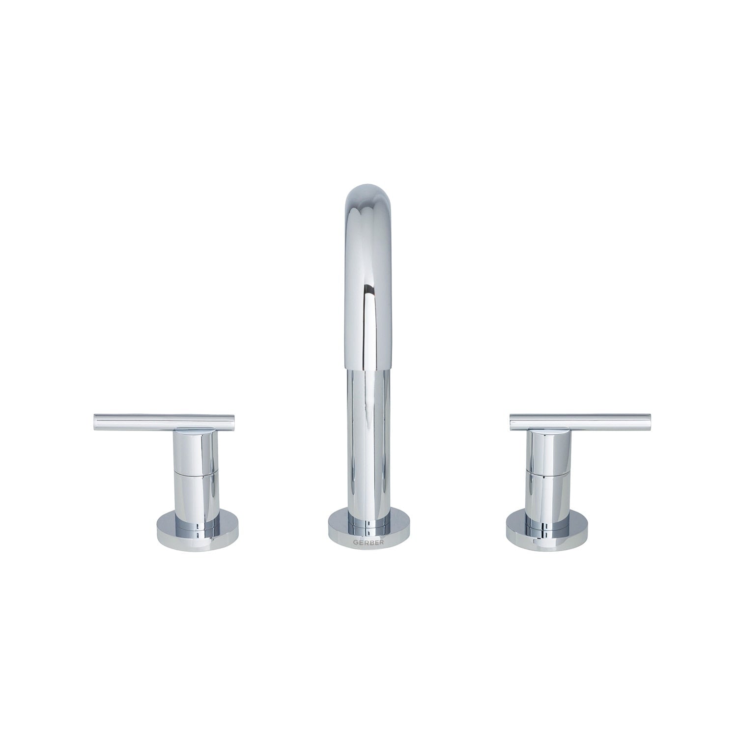 Parma® Two Handle Widespread Bathroom Faucet with Metal Touch-Down Drain