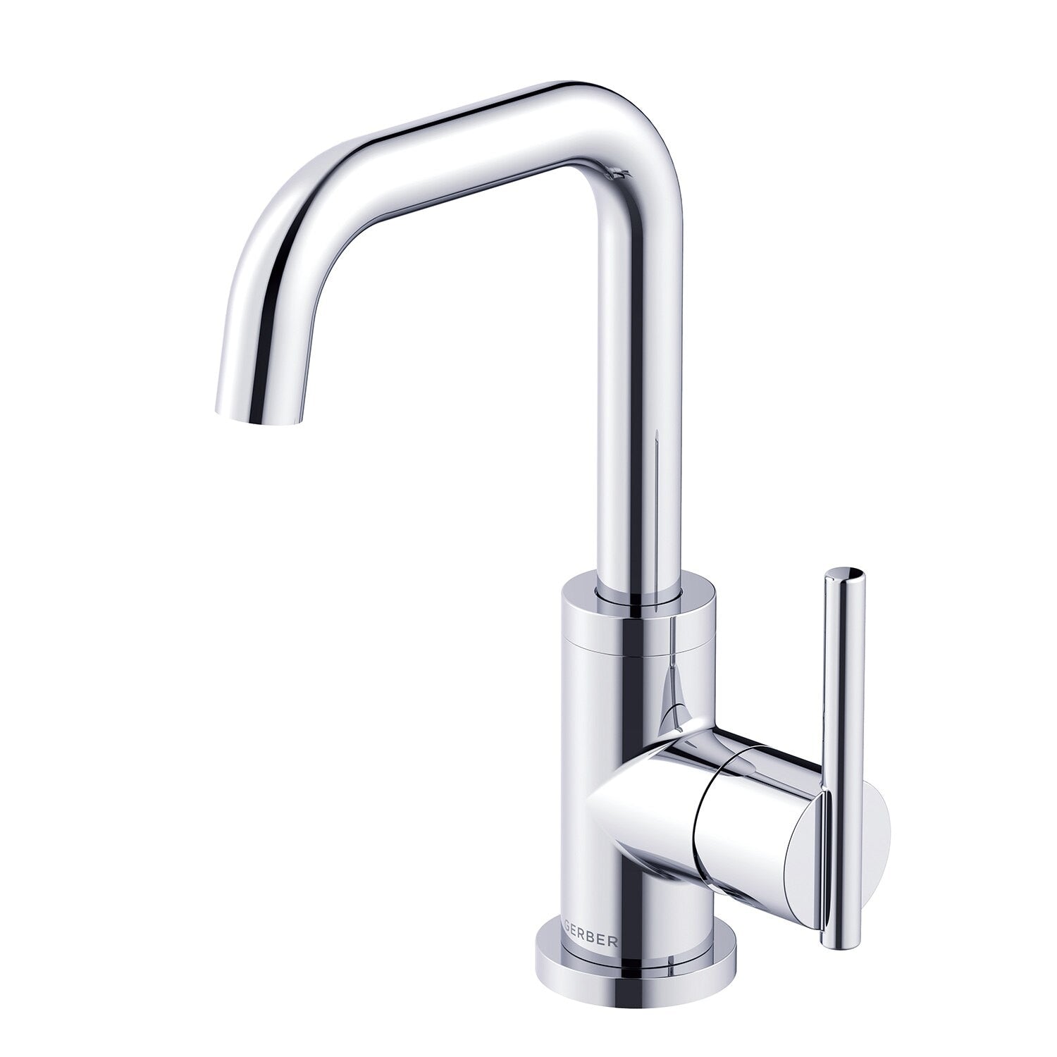 Parma® Single Handle Bathroom Faucet with Metal Touch-Down Drain